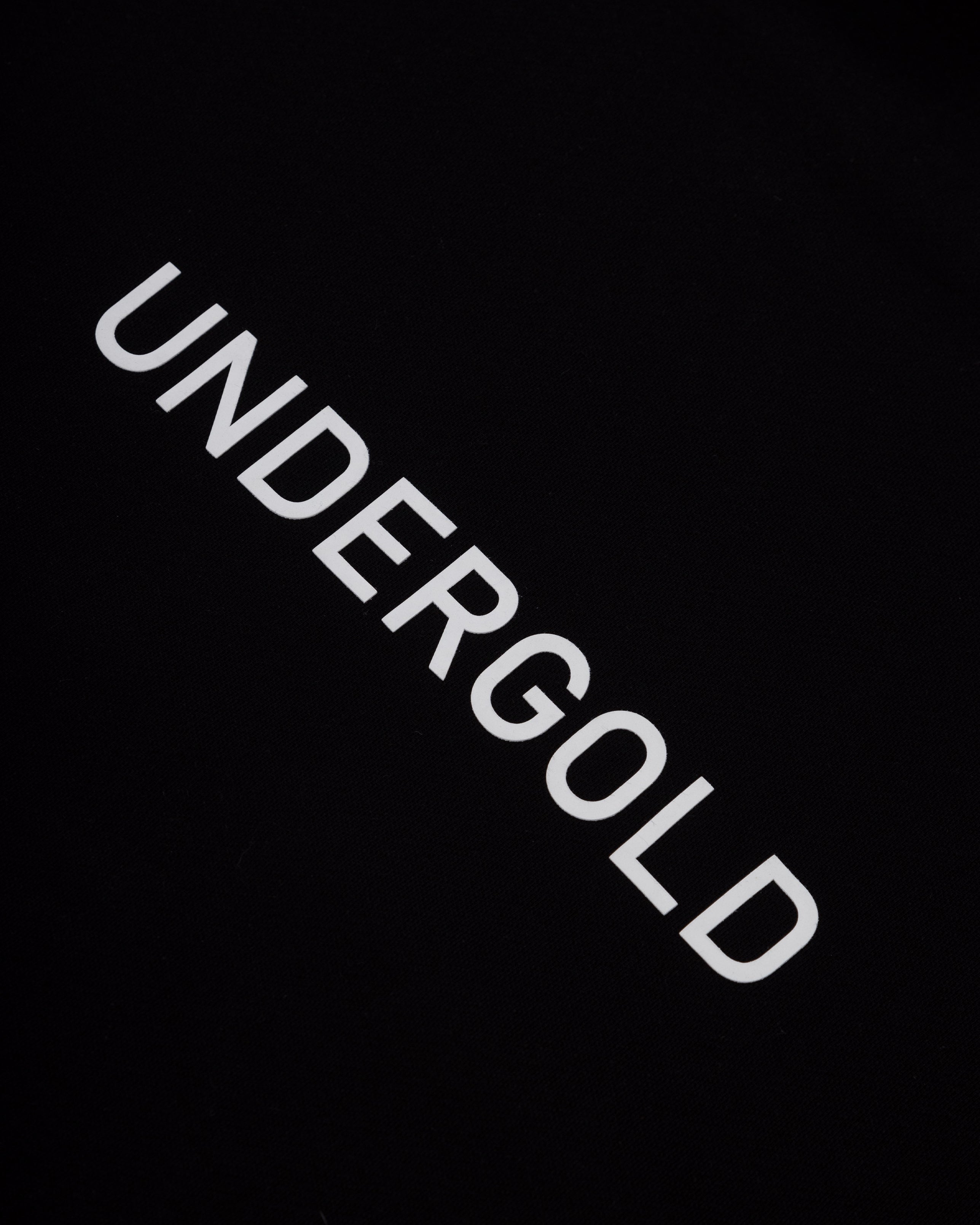 Basics Tiny Logo Hoodie Black