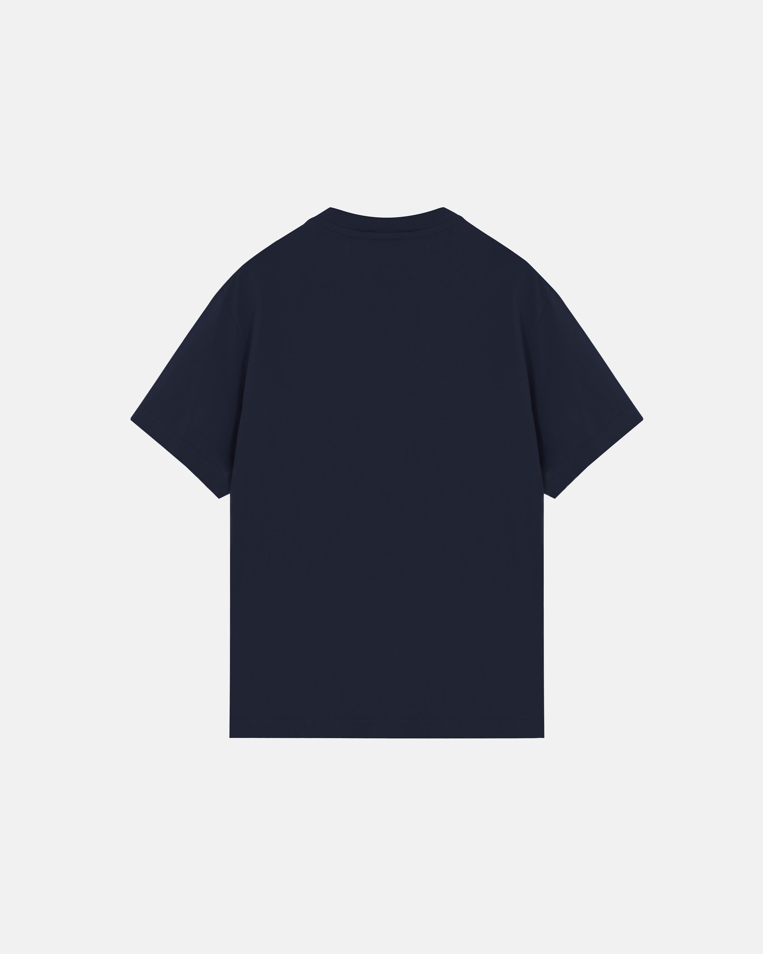 Basics Tiny Logo Regular Fit Tshirt Navy Blue
