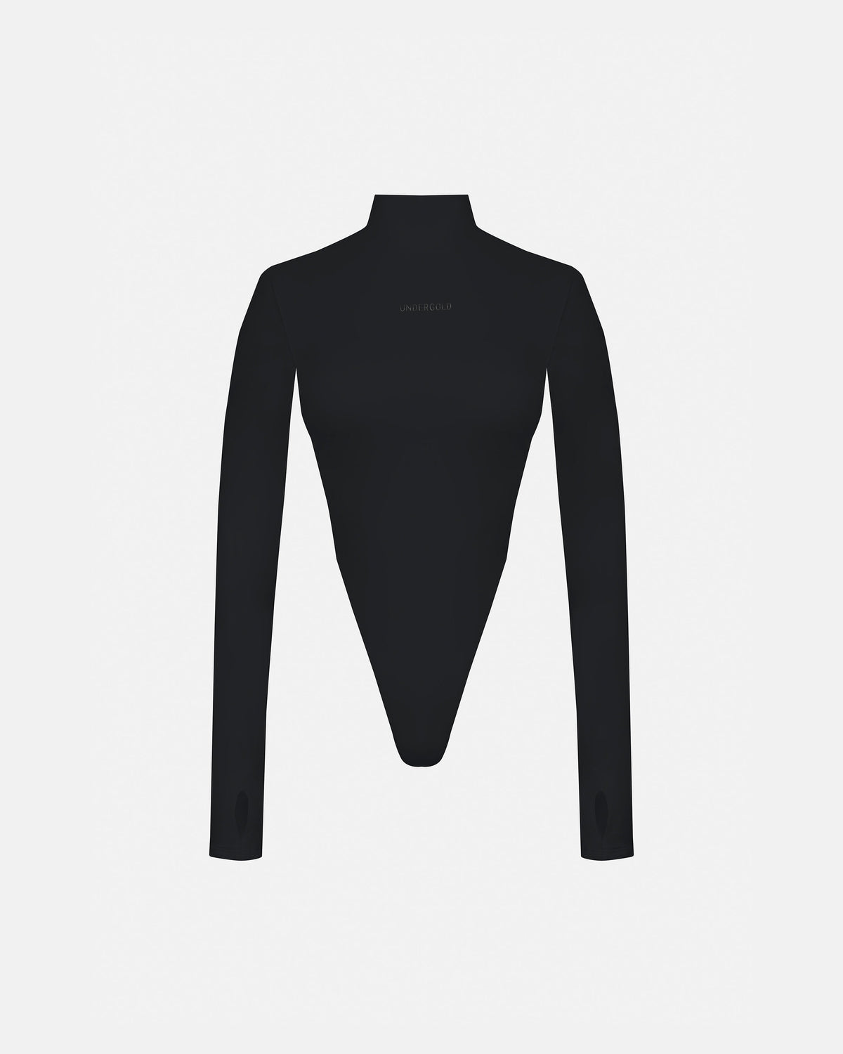 Basics Turtleneck Backless Body Black