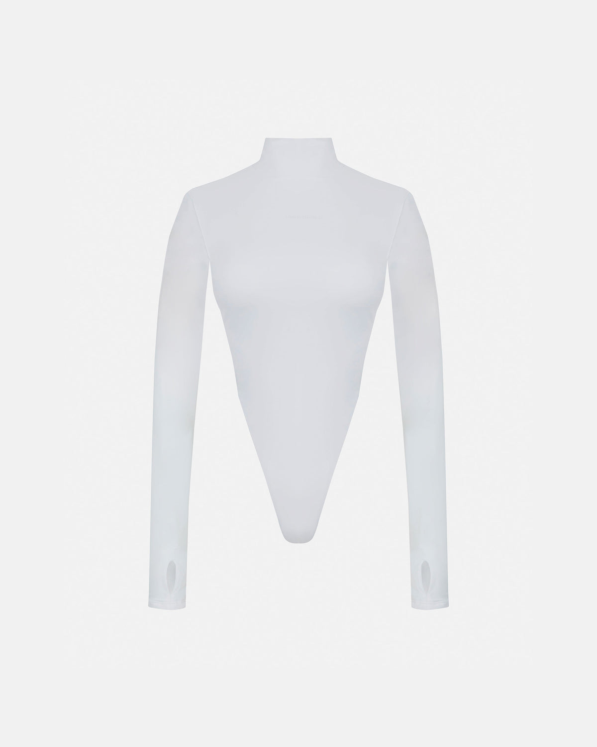 Basics Turtleneck Backless Body White