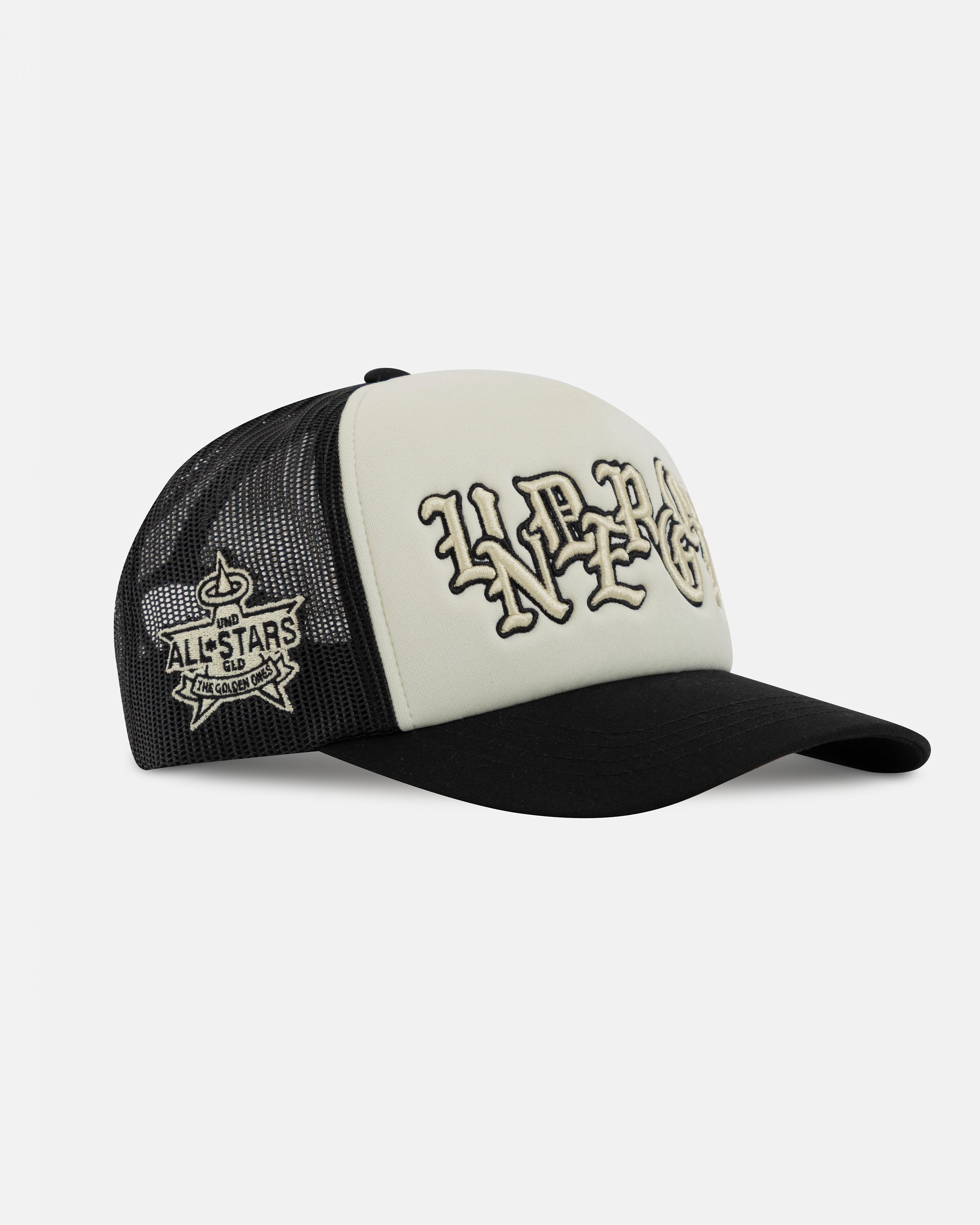 Basics UNDERGOLD Goth Trucker Cap Black/Cream