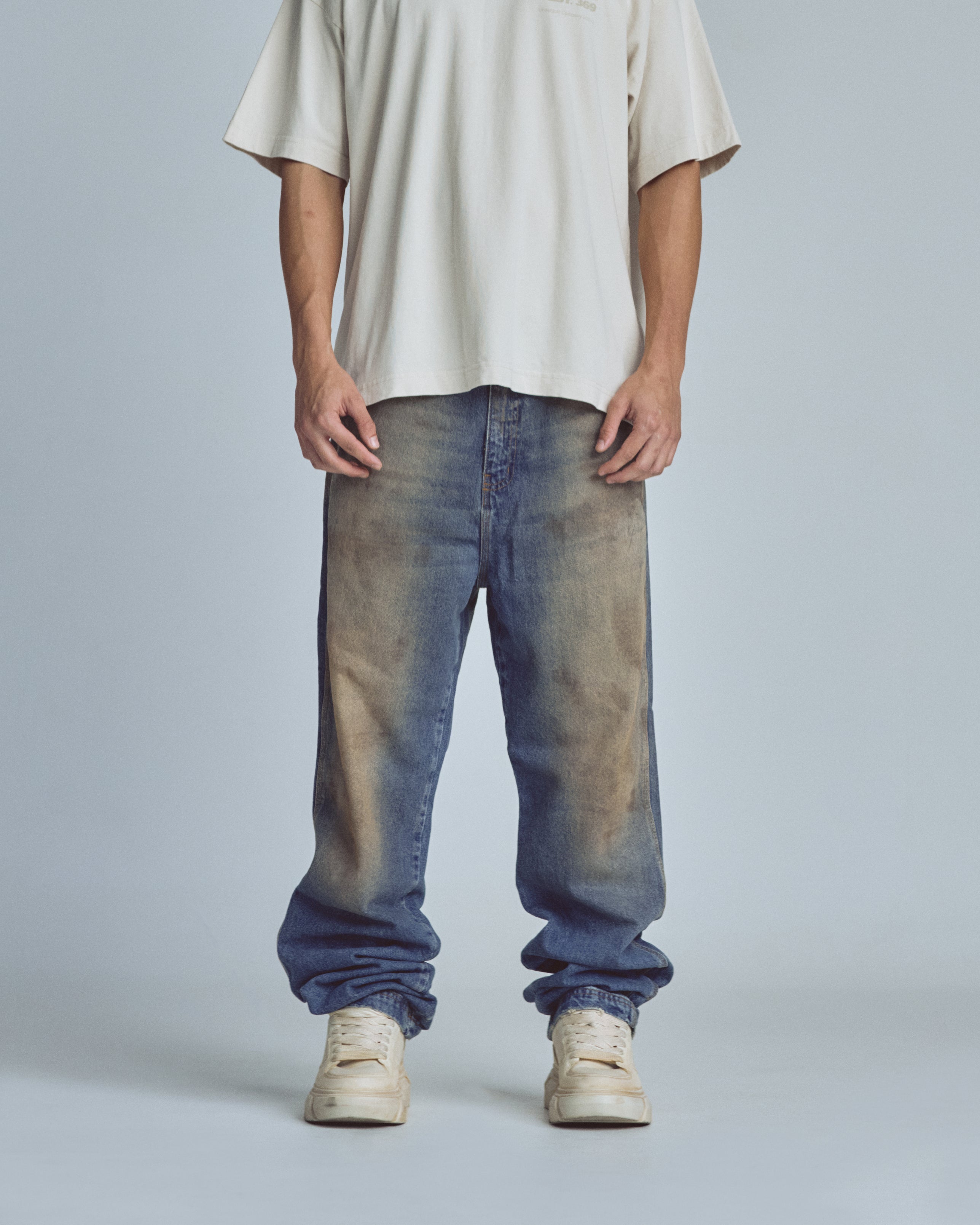 Basics UNDERGOLD Regular Fit Jean Mechanic Blue