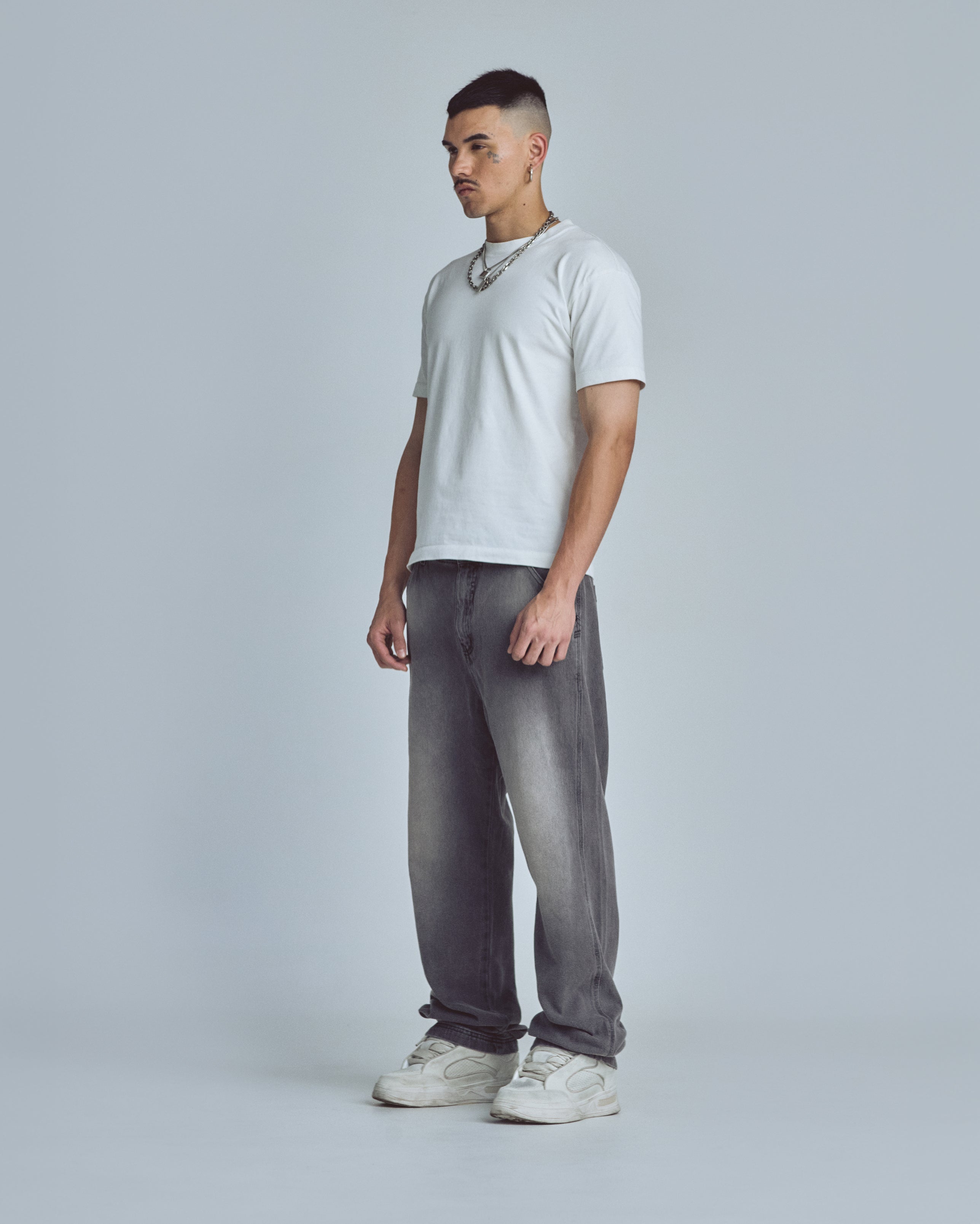 Basics UNDERGOLD Regular Fit Jean Washed Black