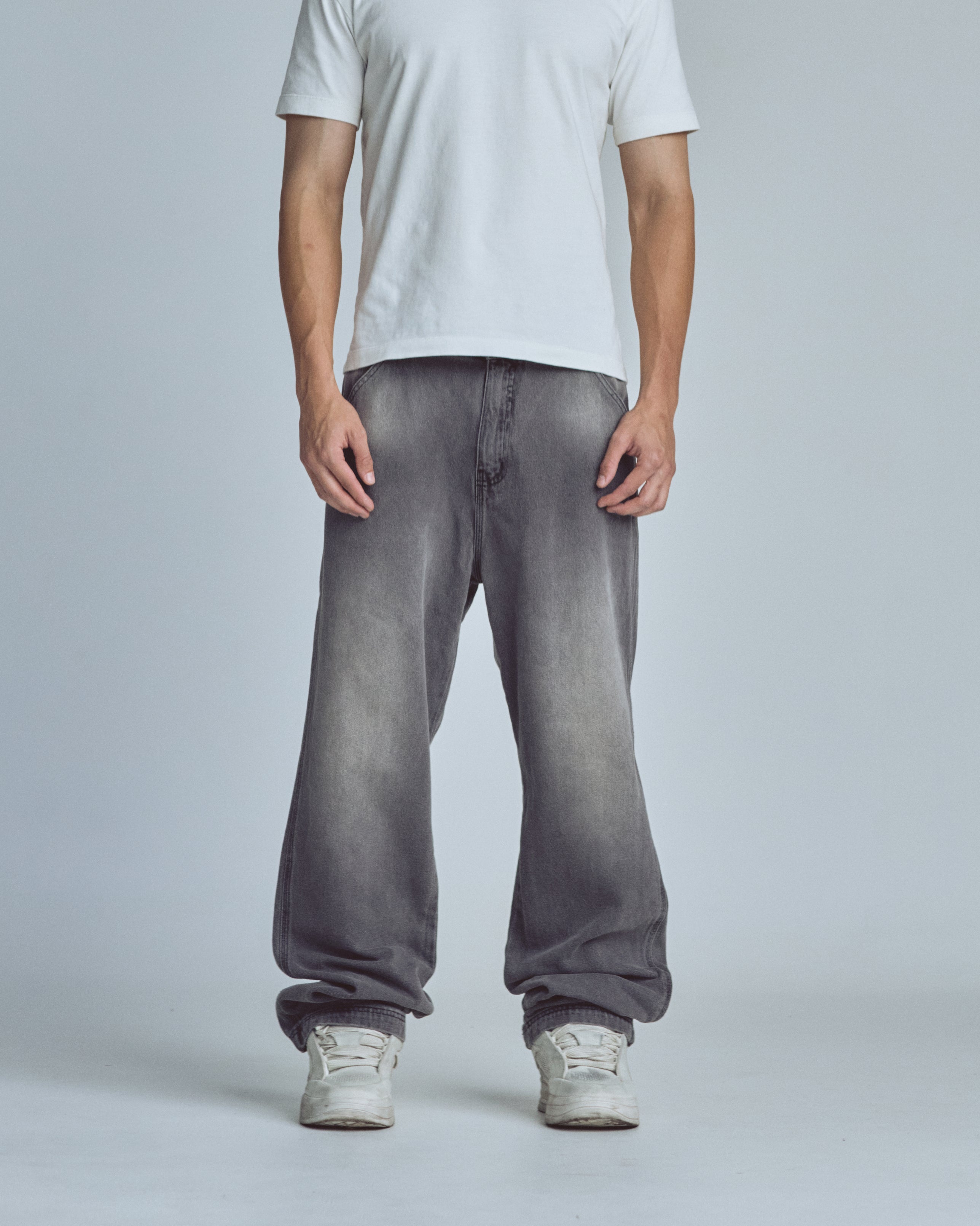 Basics UNDERGOLD Regular Fit Jean Washed Black