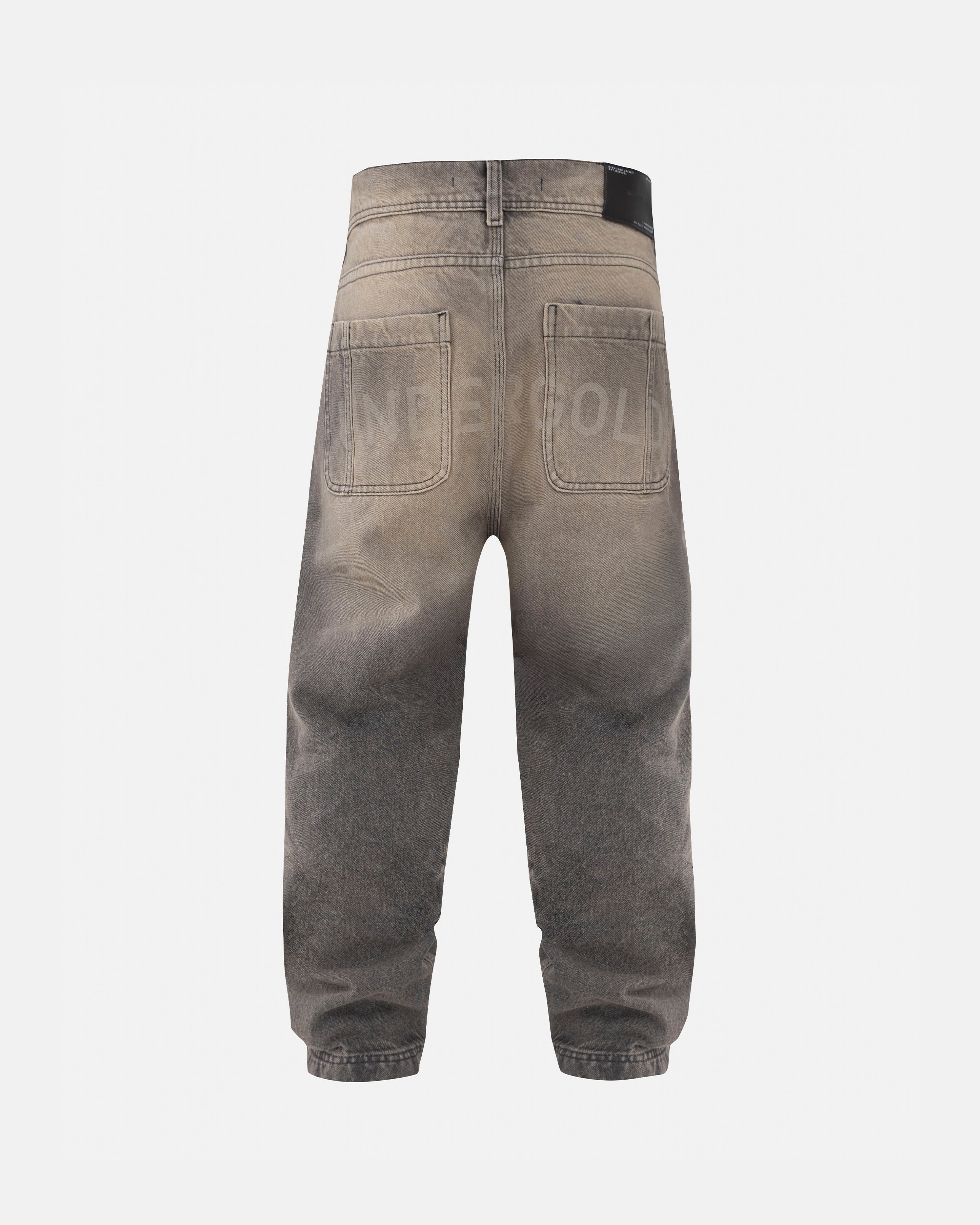 Basics UNDERGOLD Regular Jean Dirty Black