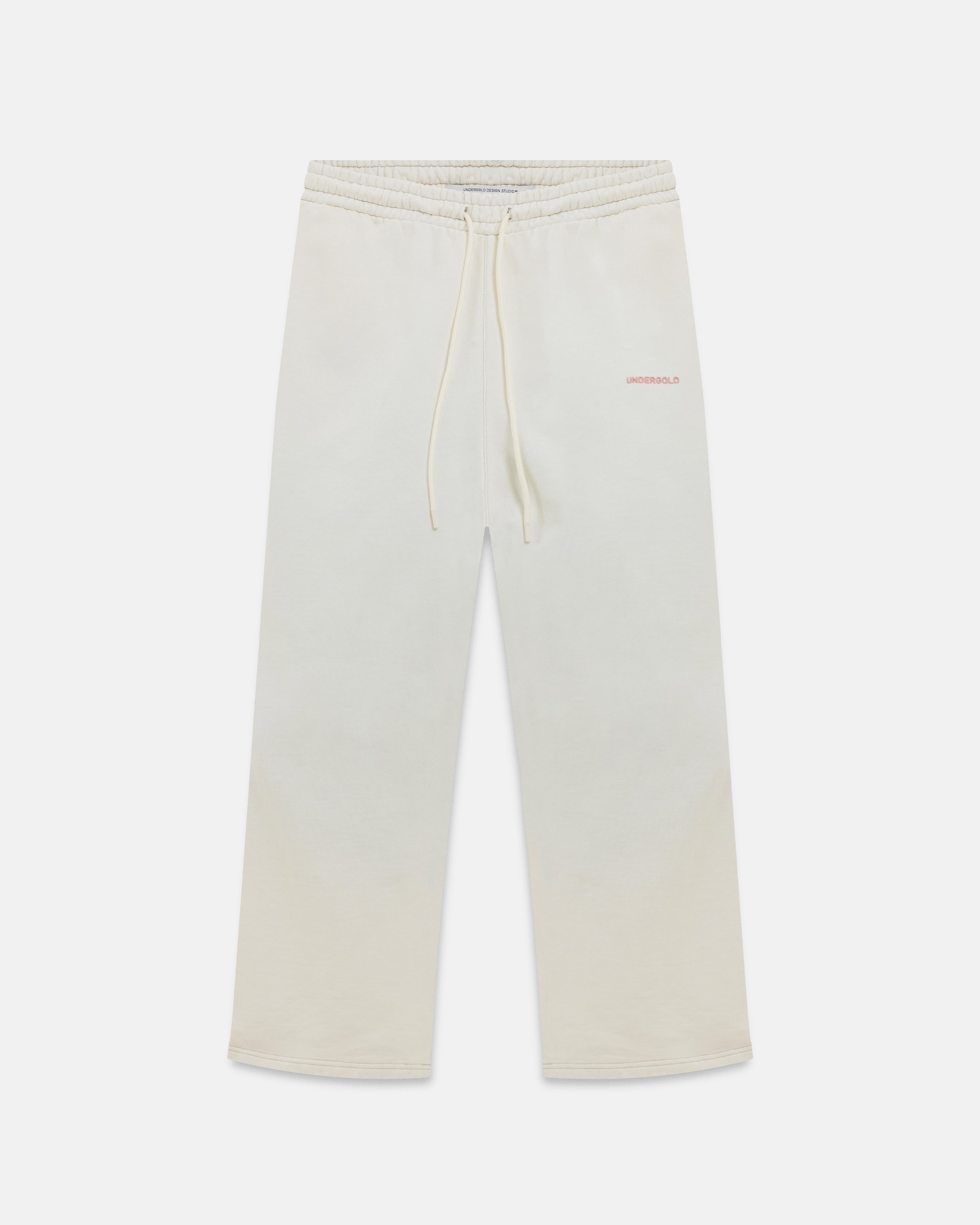 Basics Undergold Straight Pants White