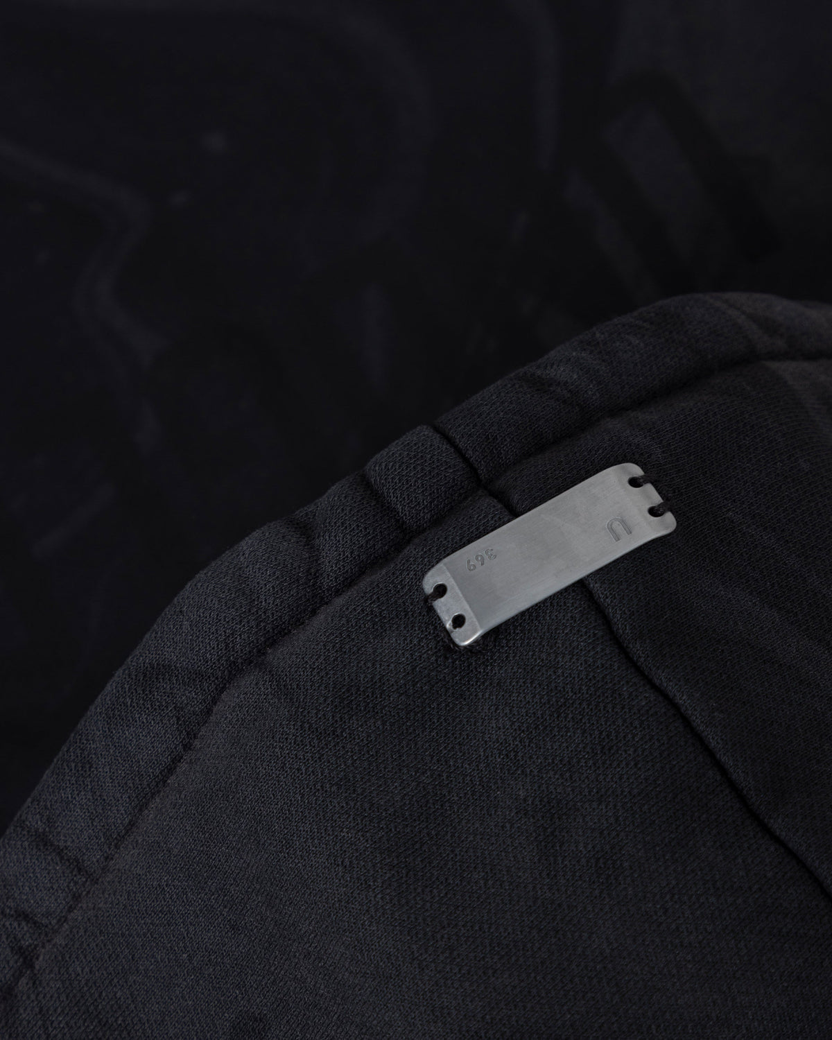 Basics UNDGLD Boxy Hoodie Olied Black