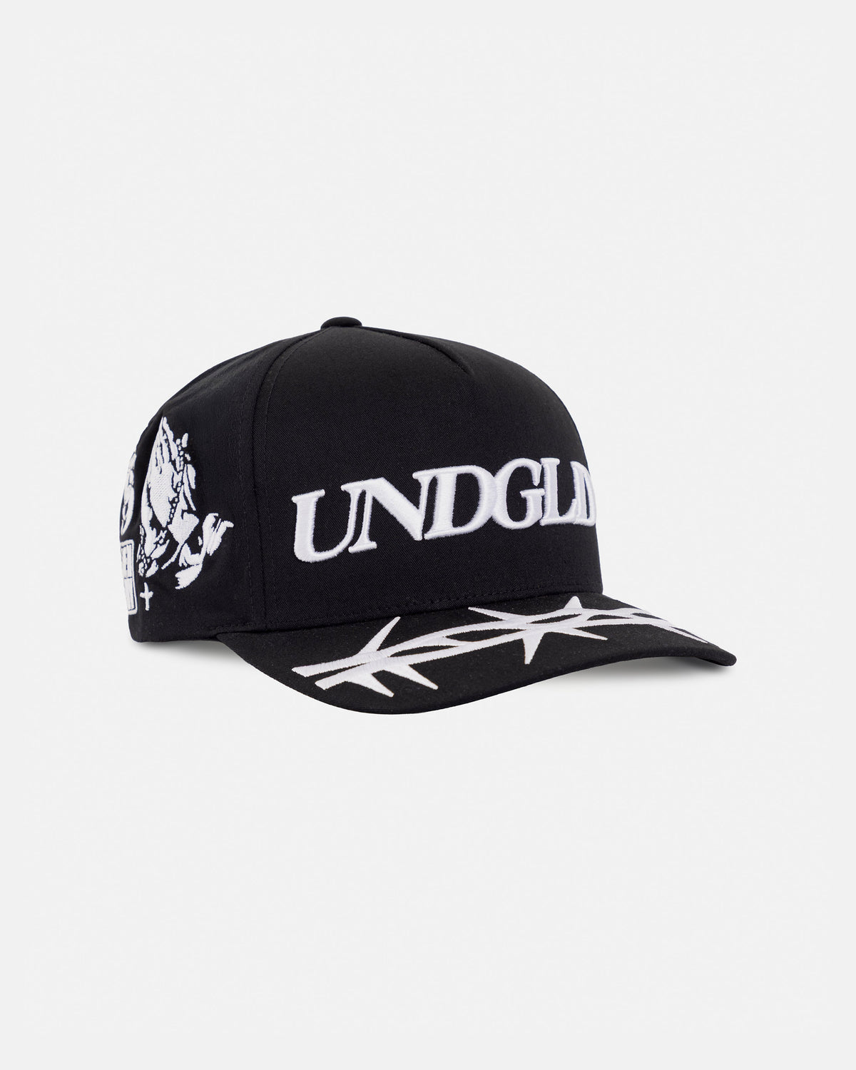 Basics UNDGLD Thorn High Crown Cap Black