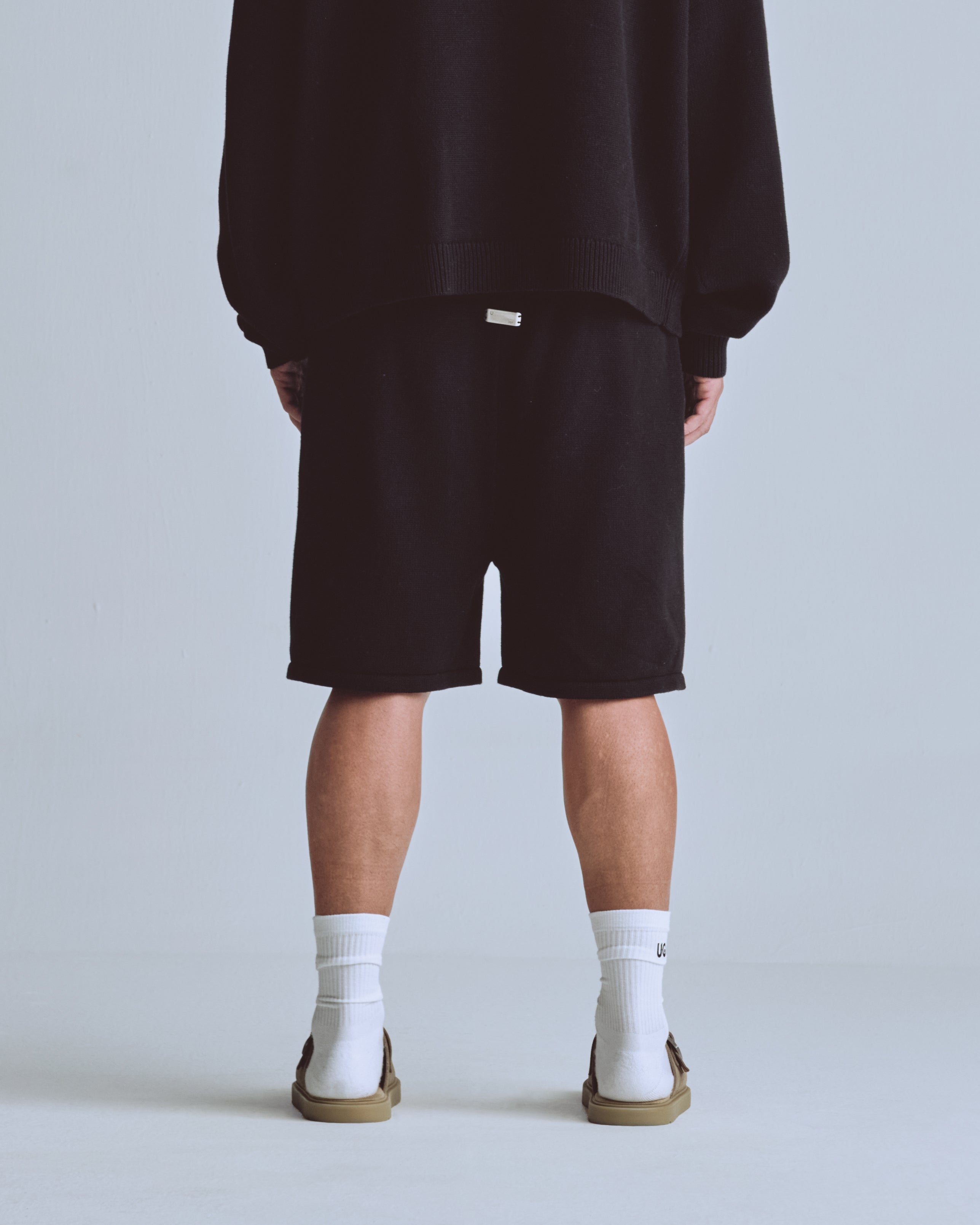 Basics UNDRGLD Knitted Shorts Black