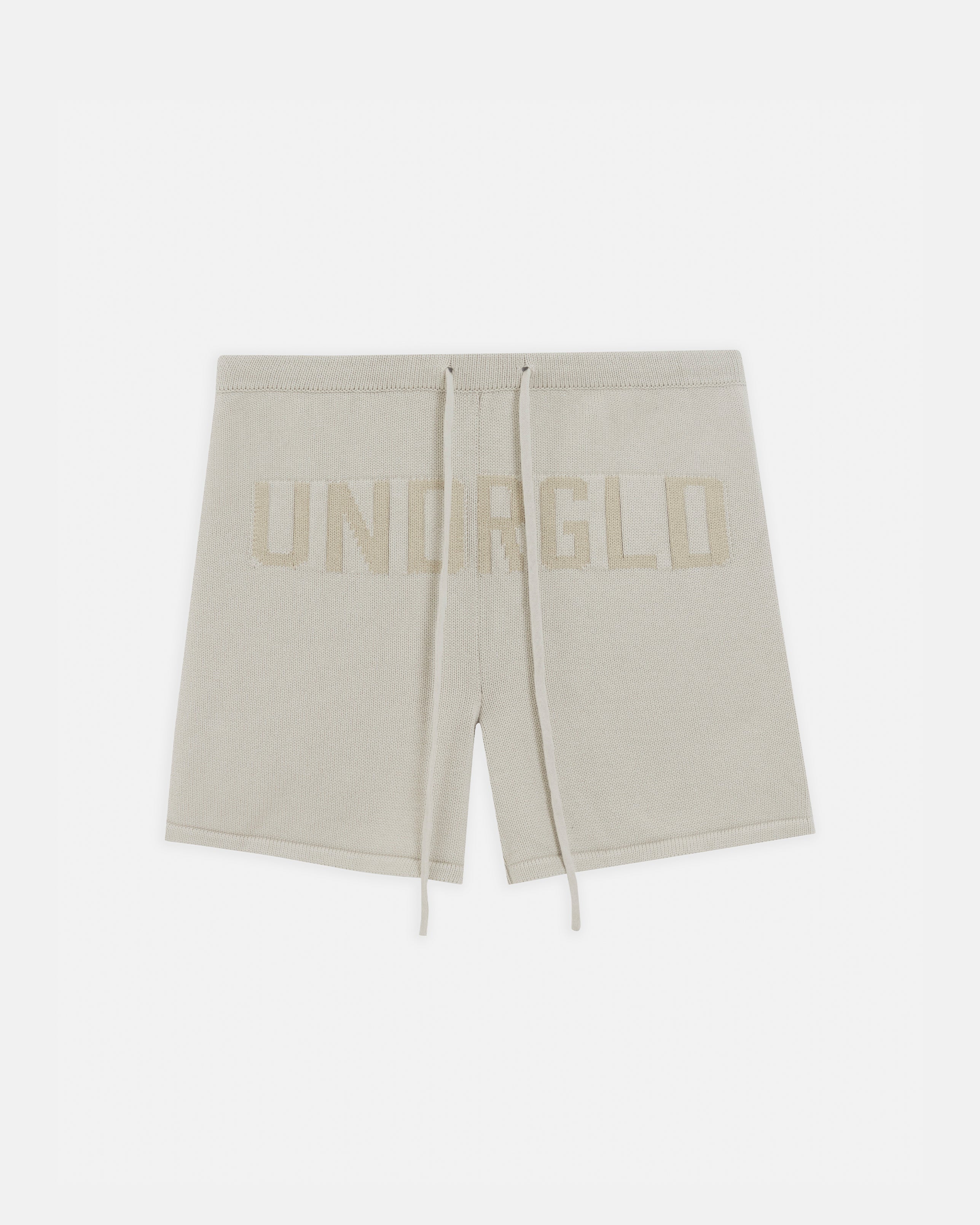 Basics UNDRGLD Knitted Shorts Cream