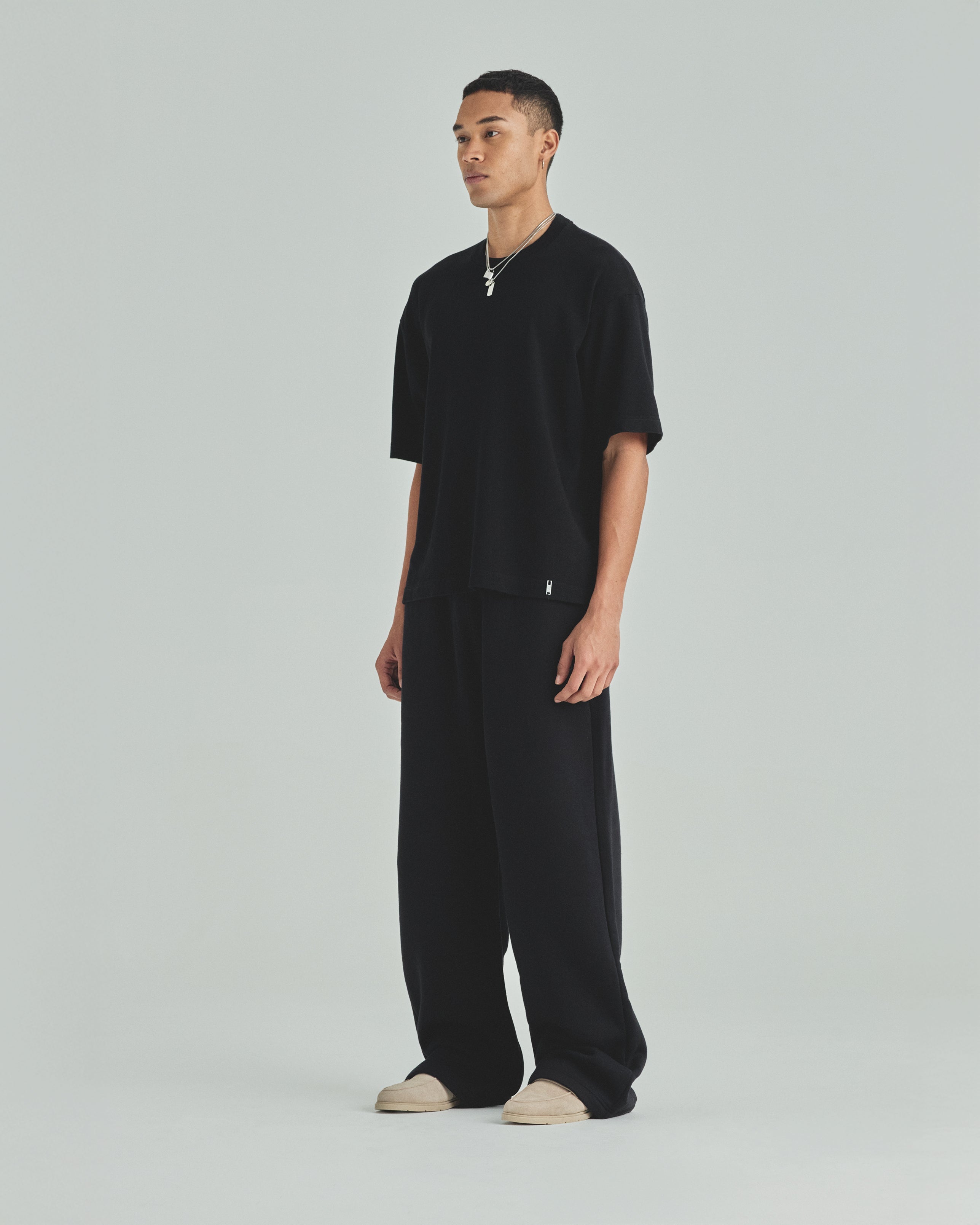 Blanks Barrel Straight Pants Black