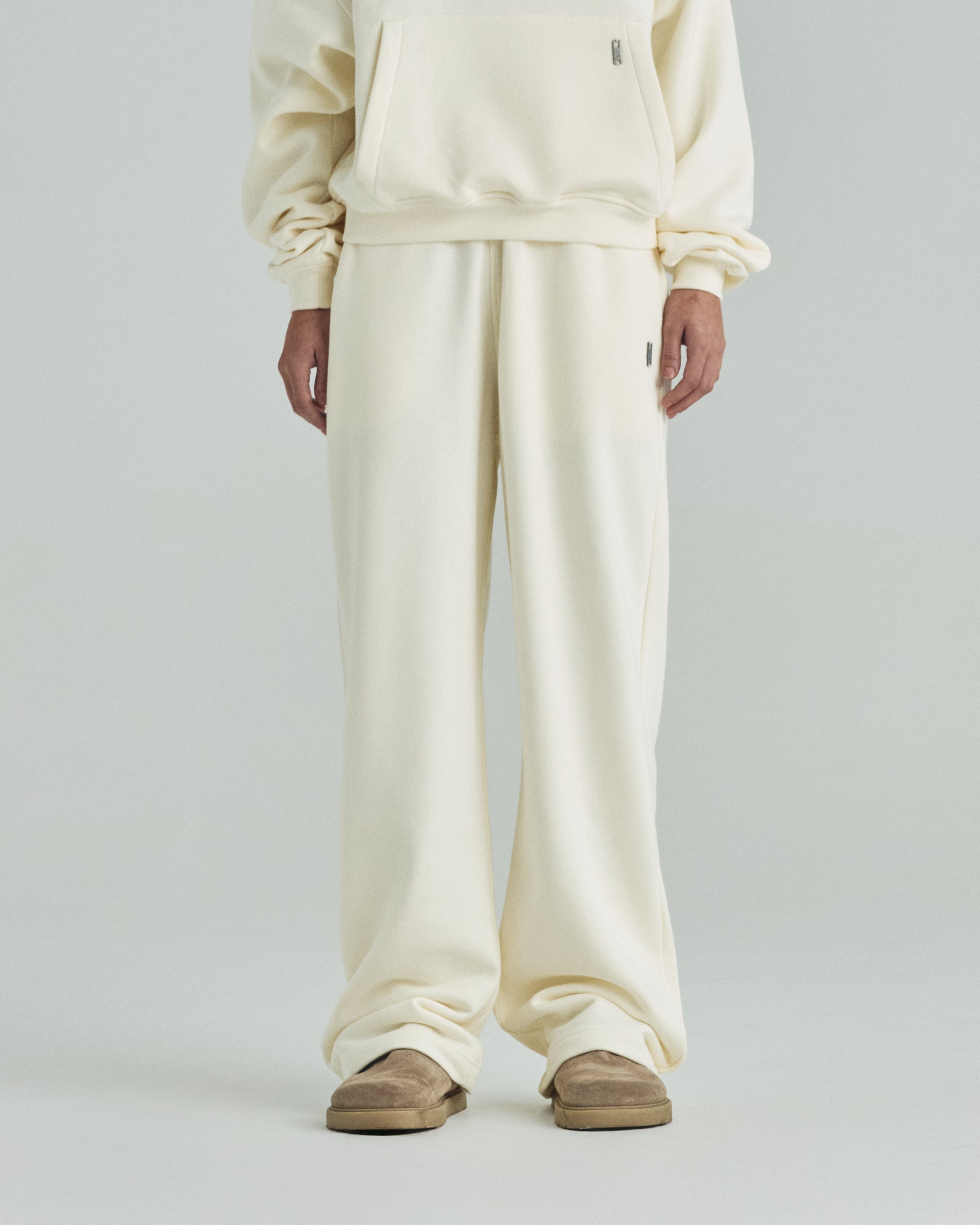 Blanks Barrel Straight Pants Cream
