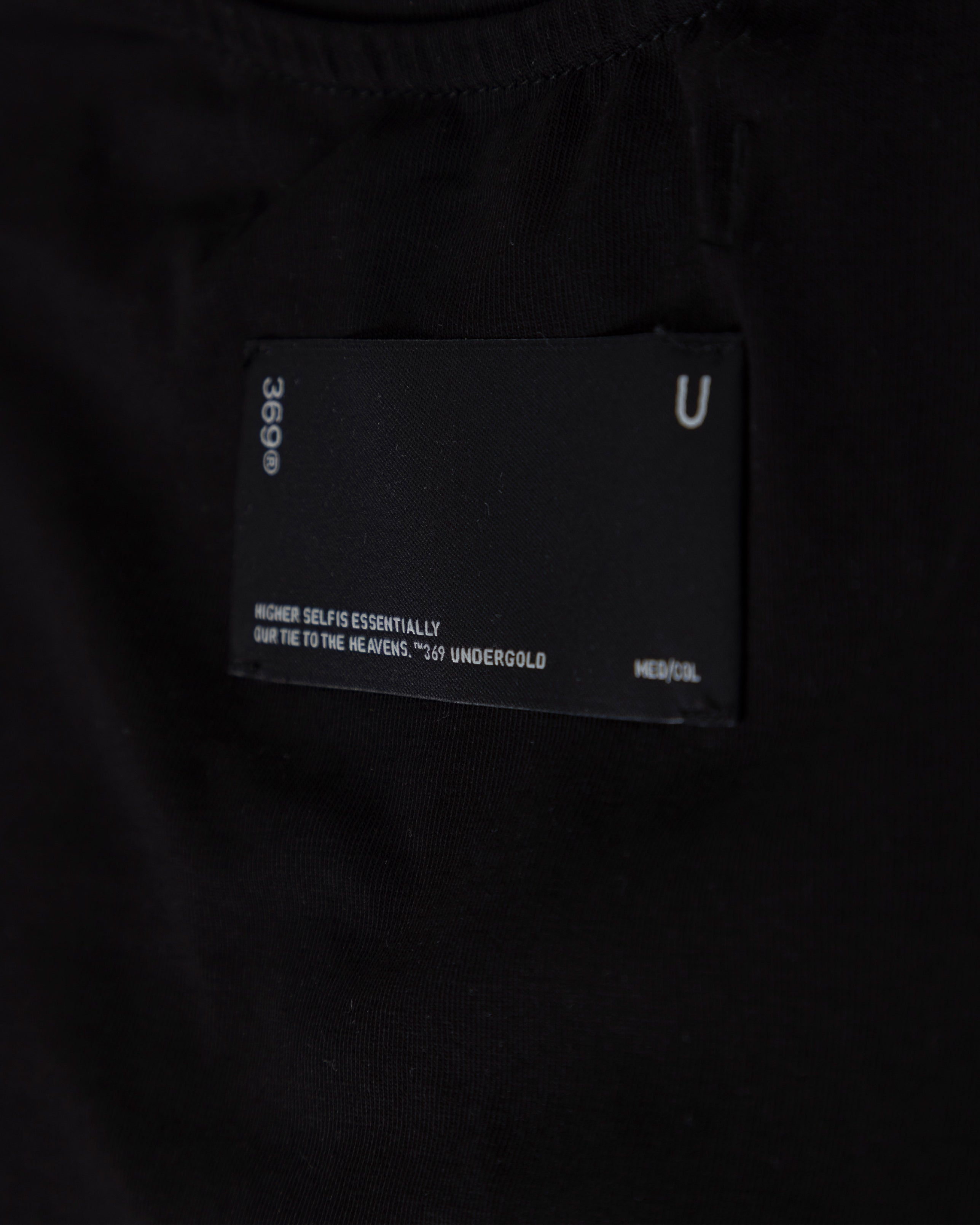 Capsule Blessed Are You Baby Tee Black