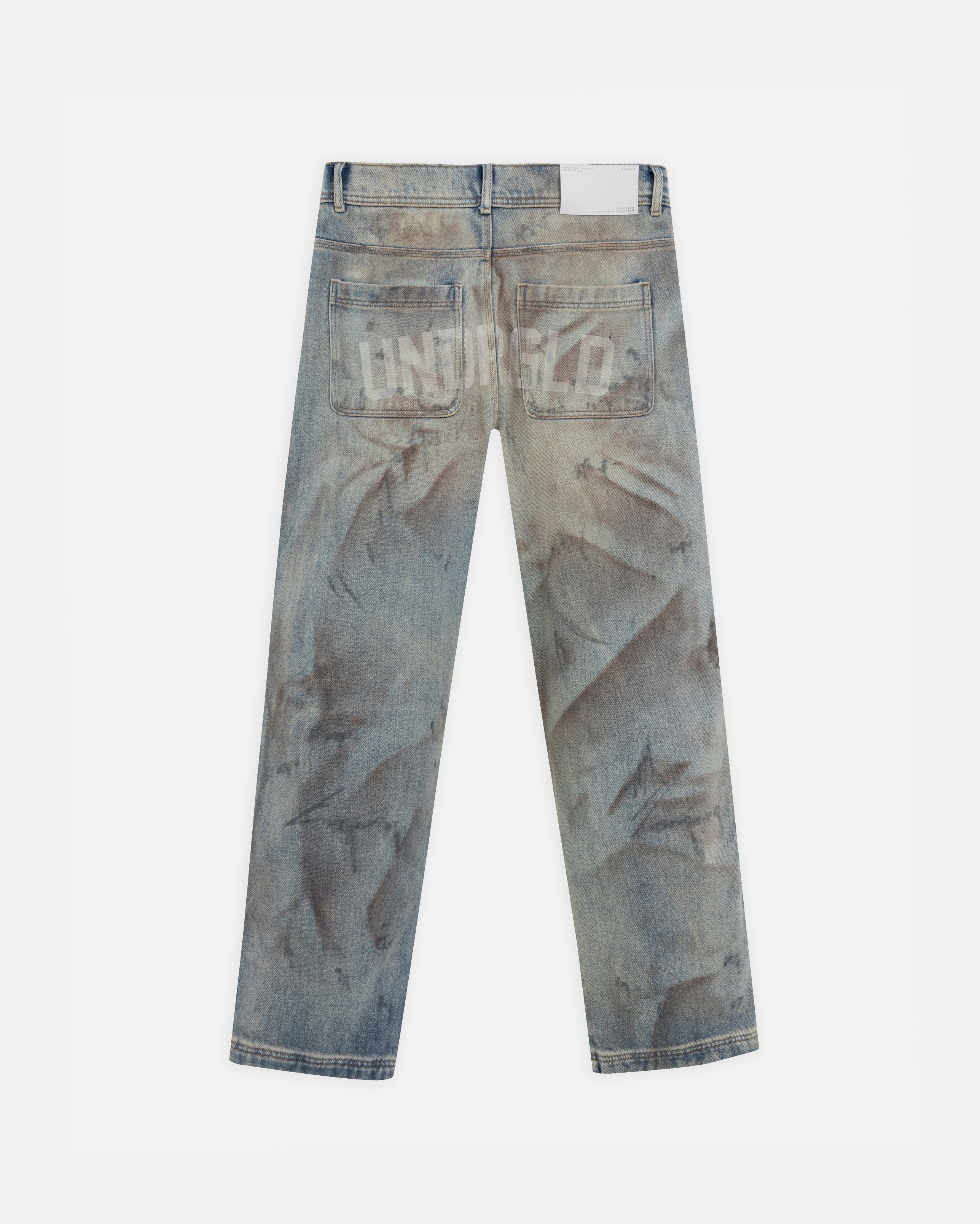 Capsule UNDRGLD Wide Jeans Dirty Blue