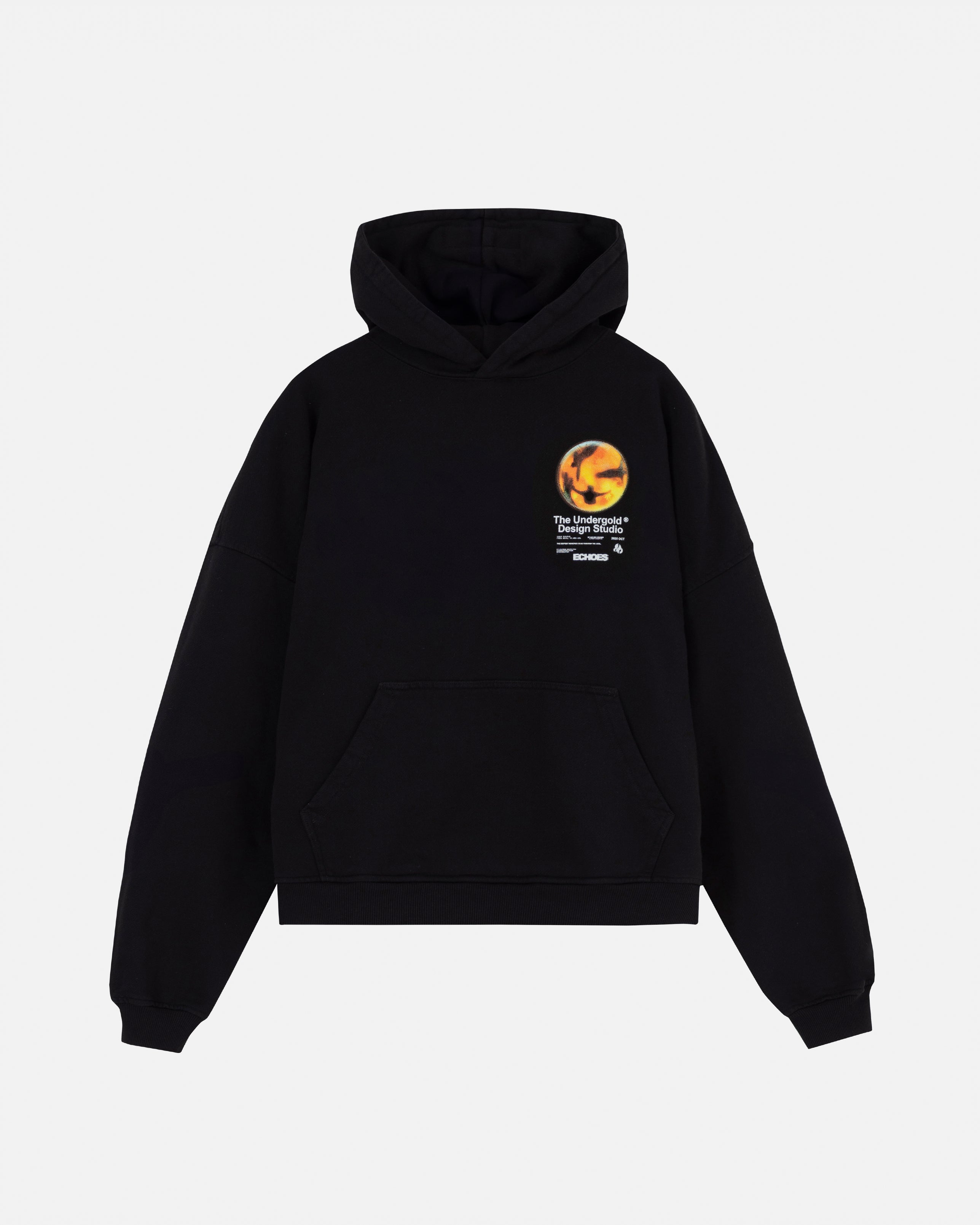 Echoes Amplitude Hoodie Black