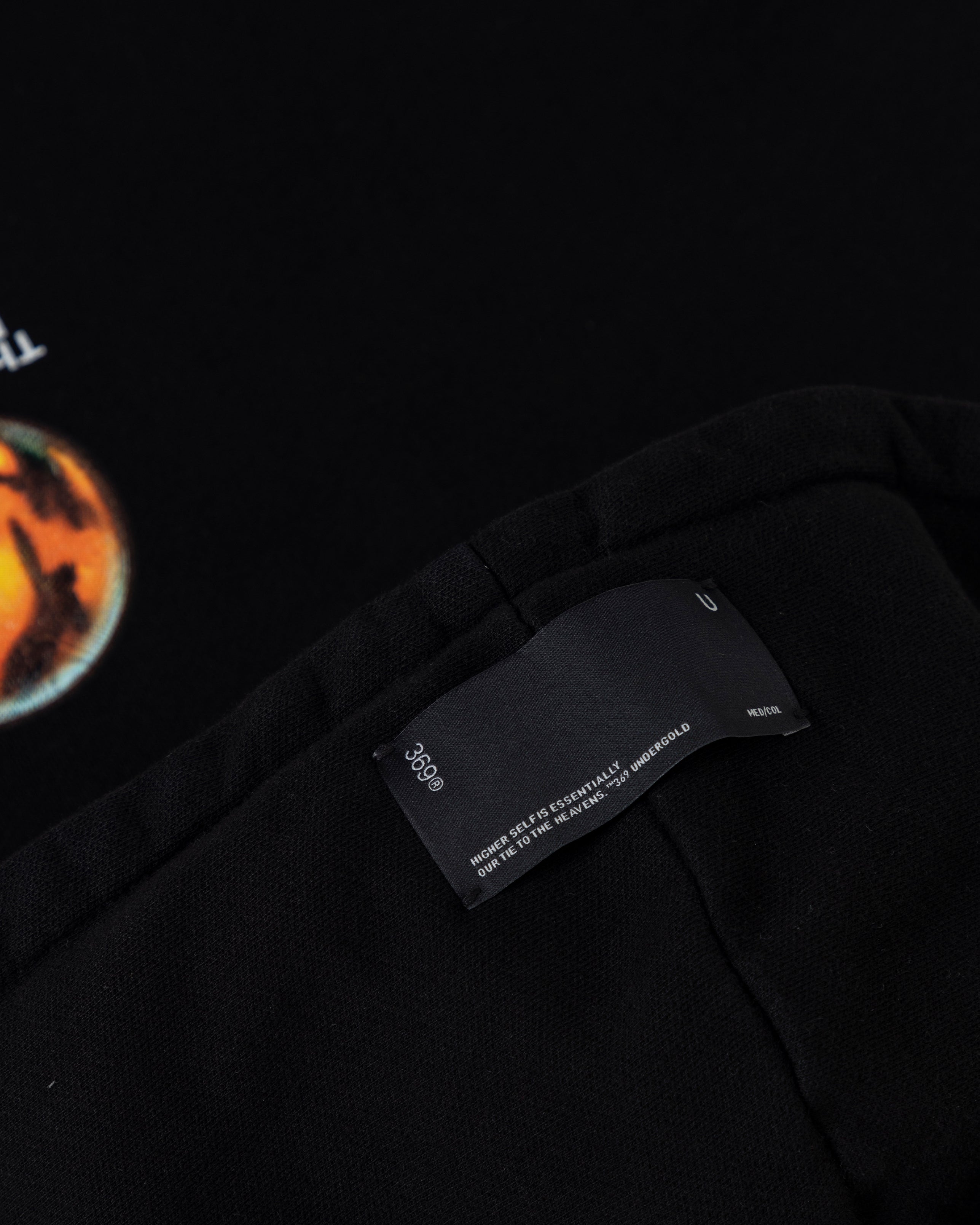 Echoes Amplitude Hoodie Black