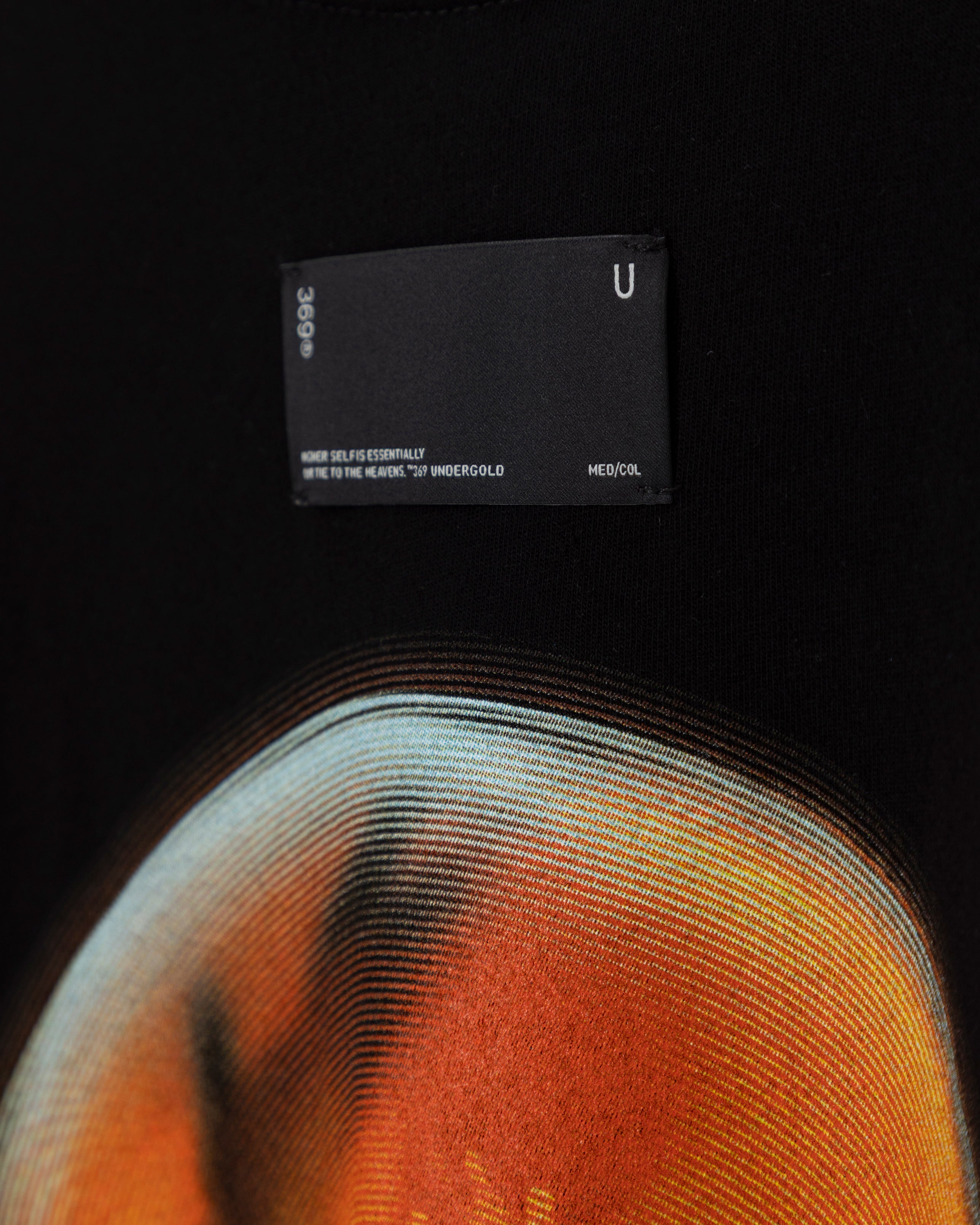 Echoes Amplitude Tshirt Black