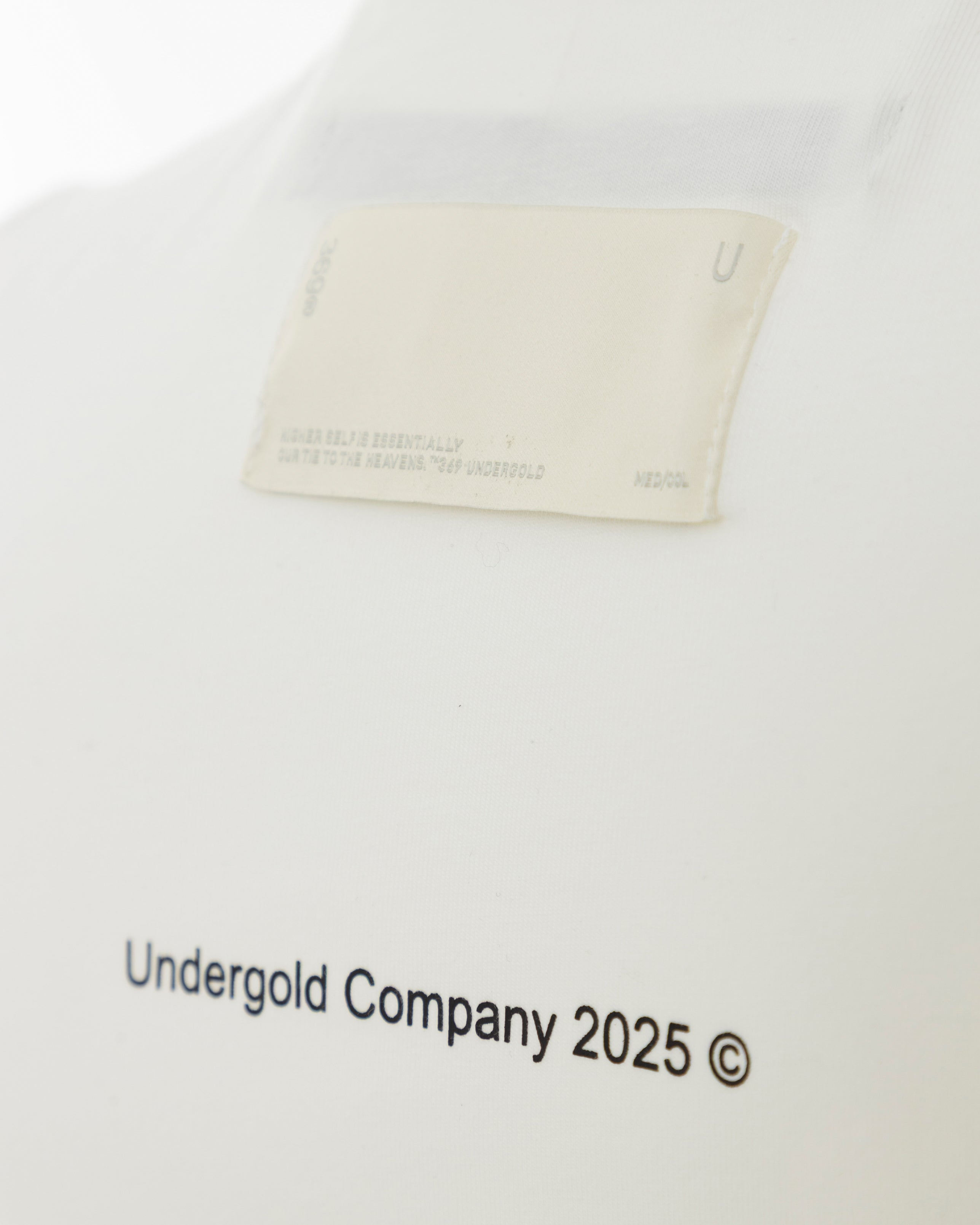 Echoes Beauty Long Baby Tee White