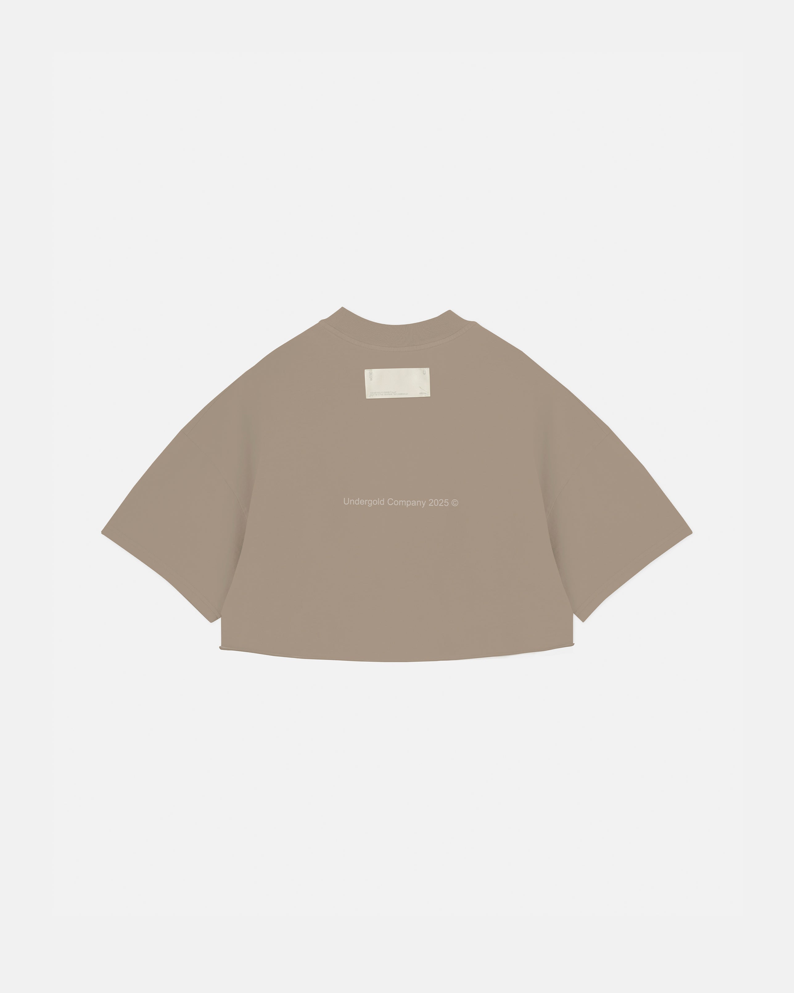 Echoes Dream Chaser Crop Top Light Brown