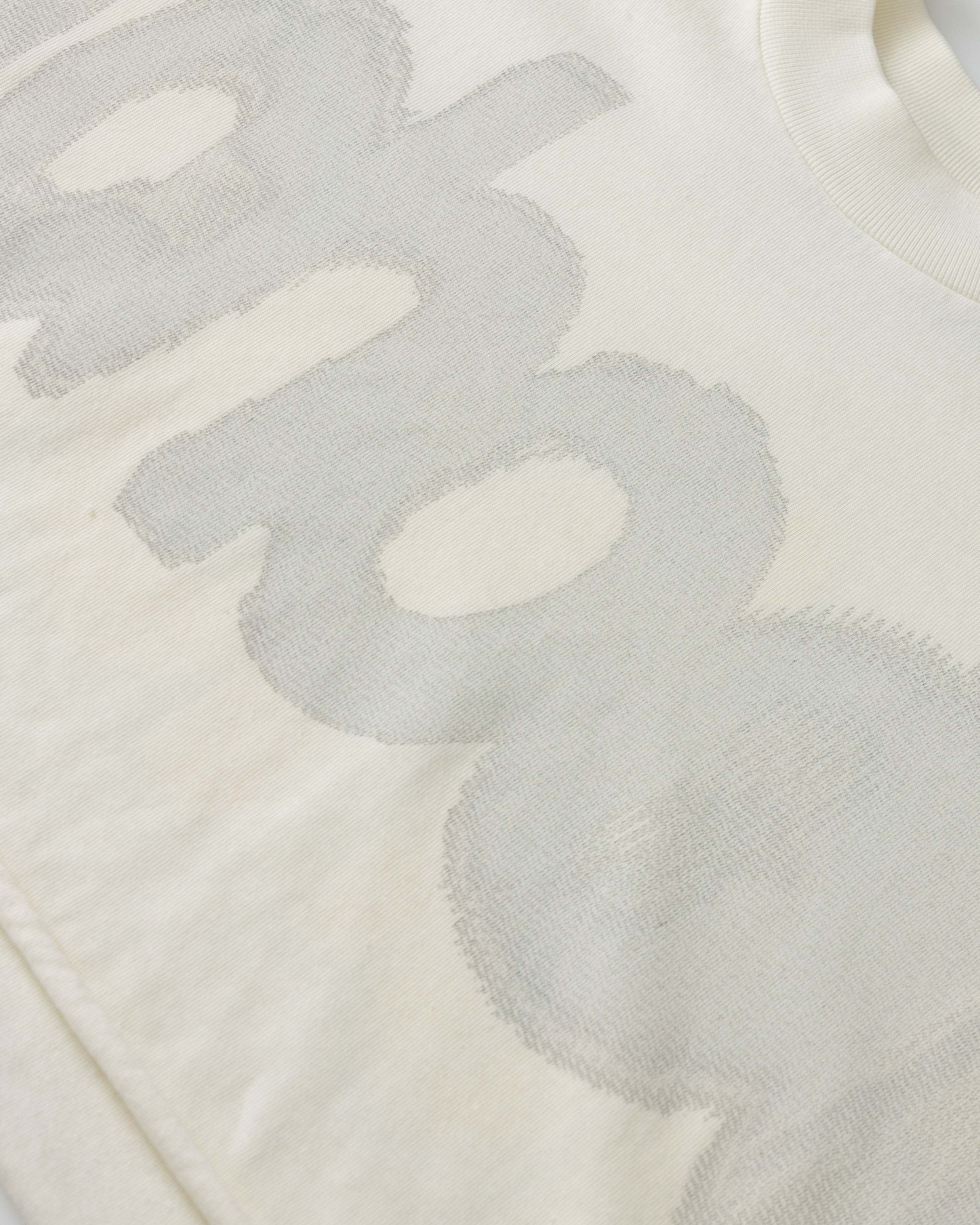 Echoes Echo Crop Top White