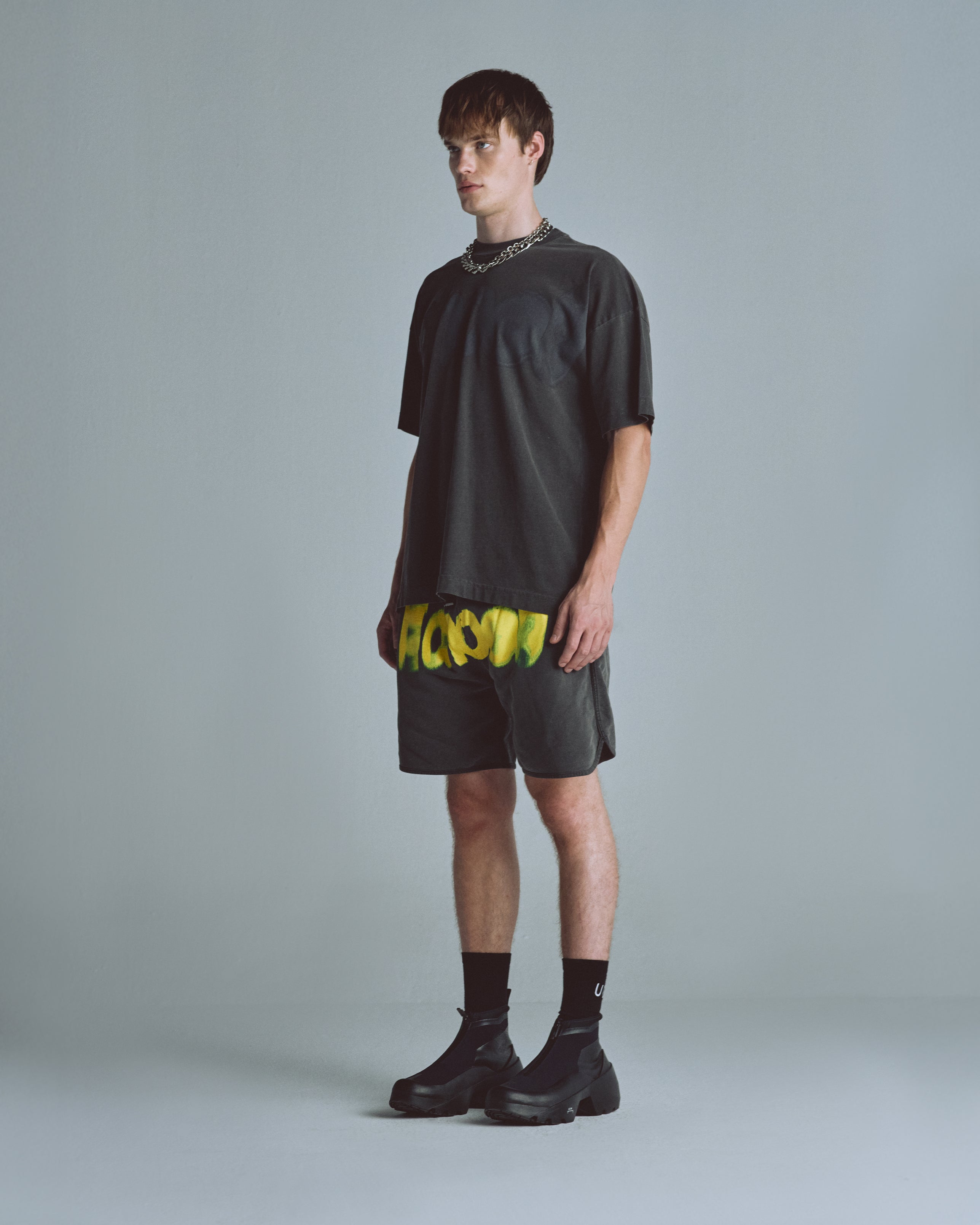 Echoes Echo Tshirt Old Washed Gray