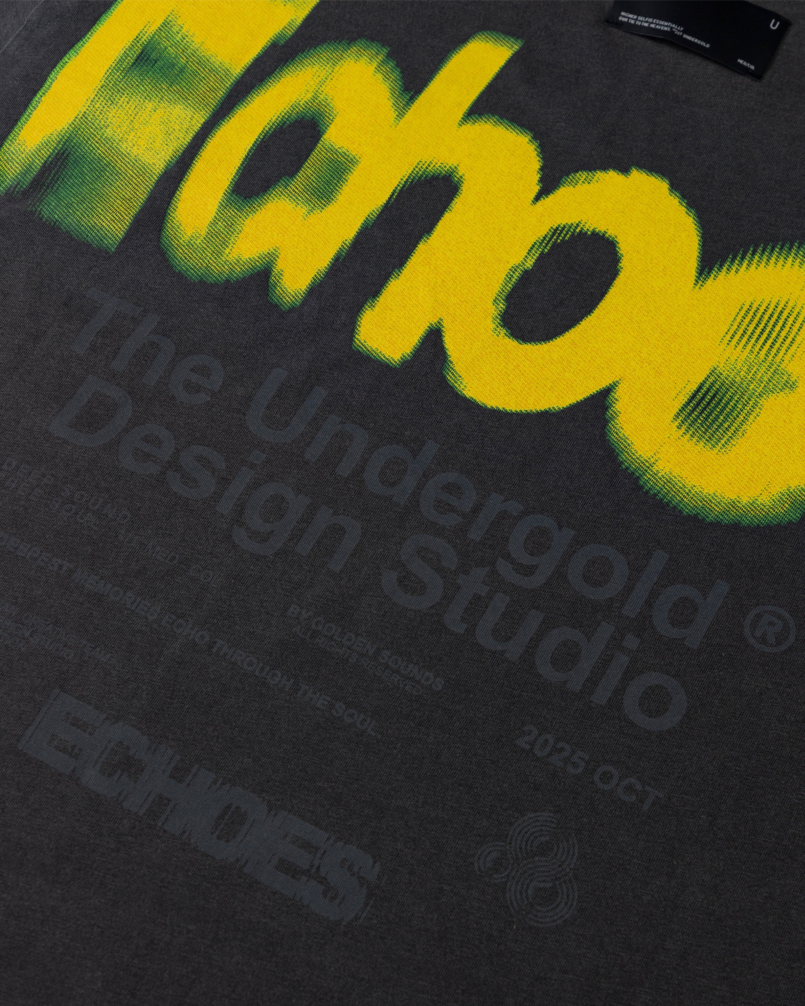 Echoes Echo Tshirt Old Washed Gray