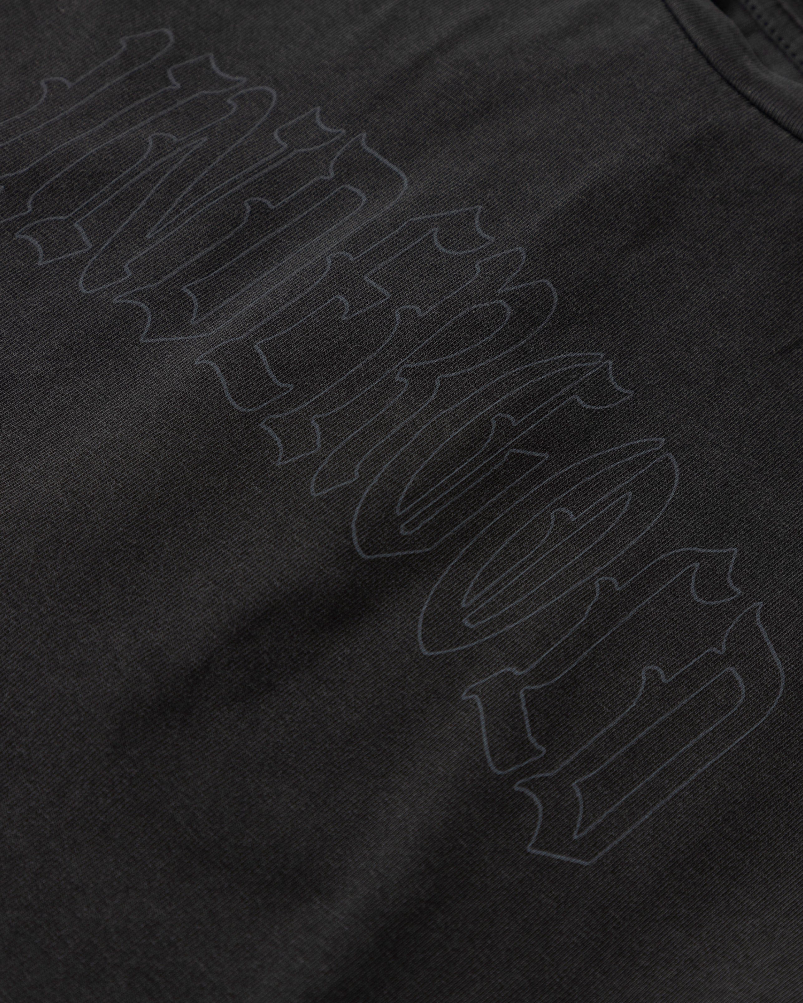 Echoes UNDRGLD Baby Tee Old Washed Gray