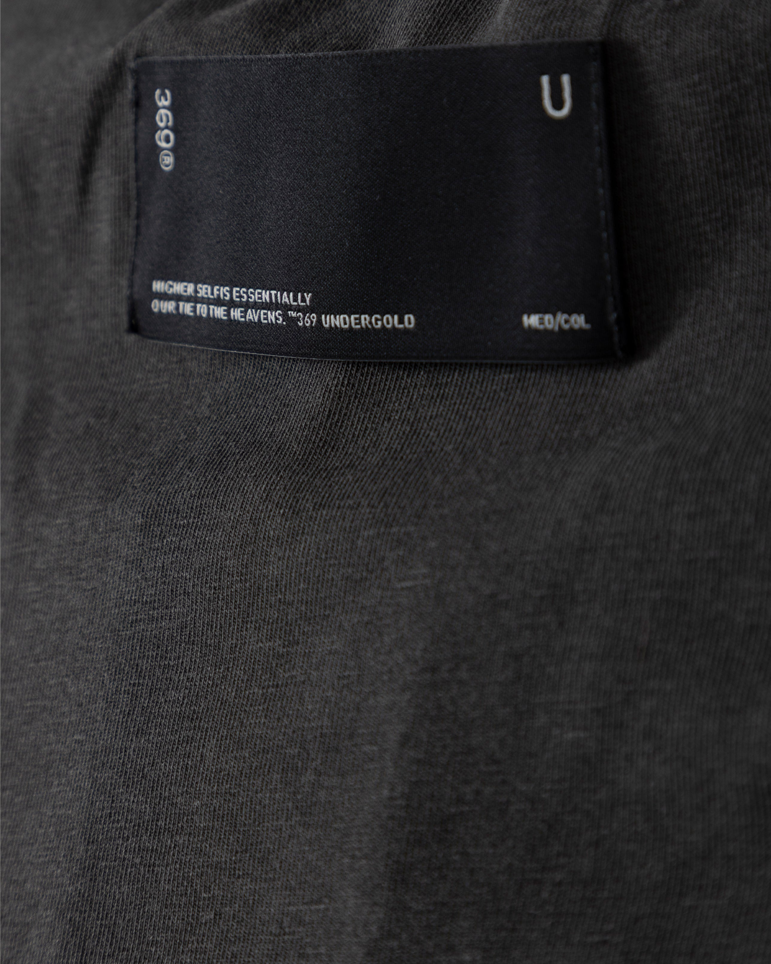 Echoes UNDRGLD Baby Tee Old Washed Gray