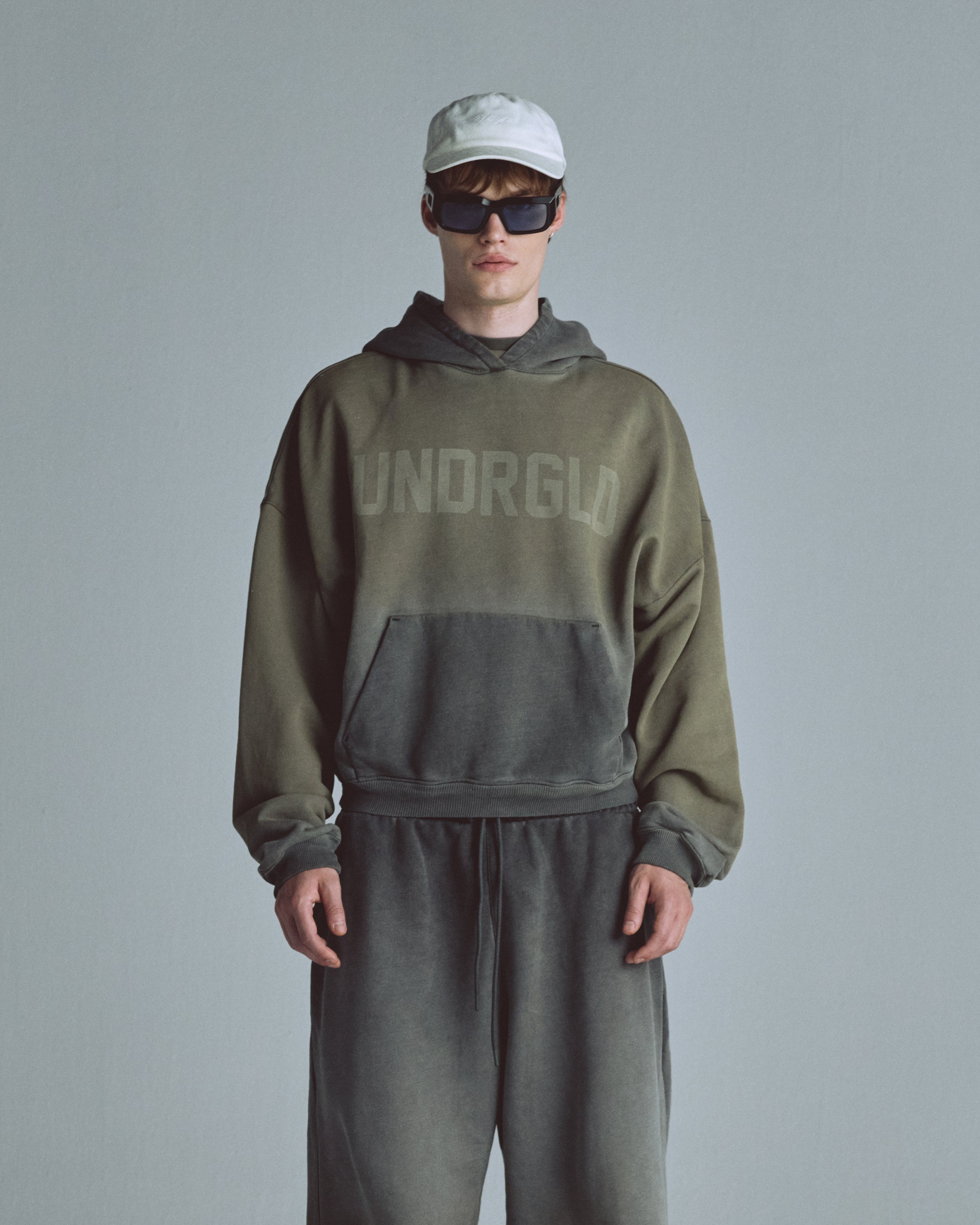 Echoes UNDRGLD Hoodie Faded Olive
