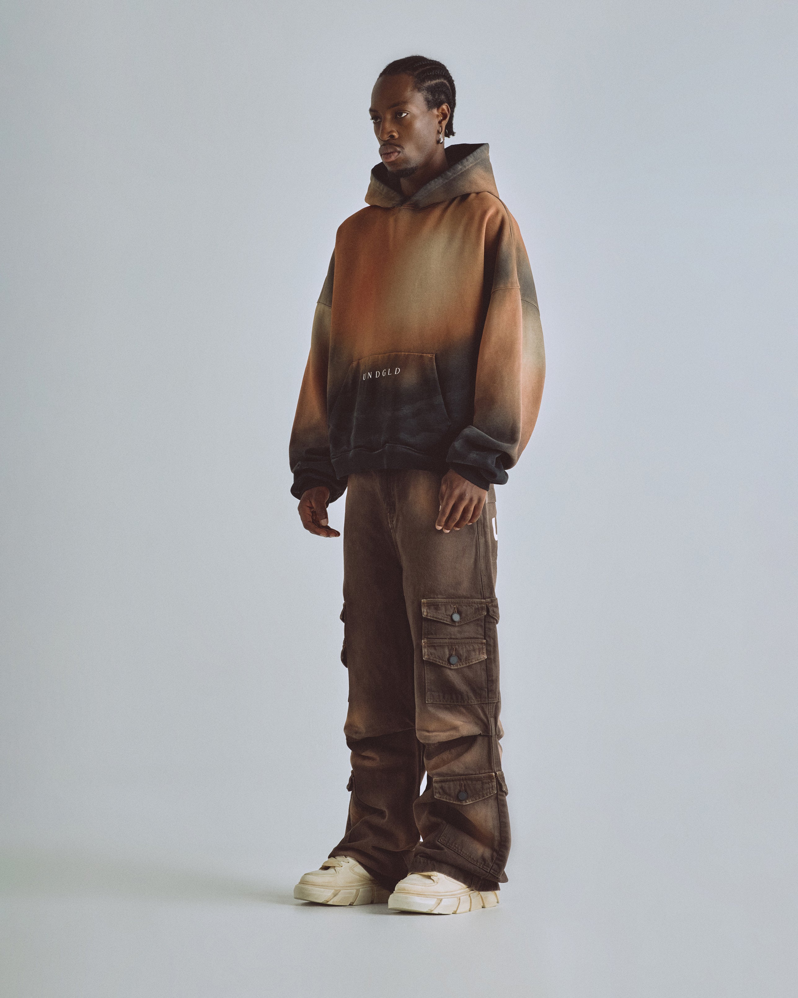 Eternal Tunnel Boxy Hoodie Terra