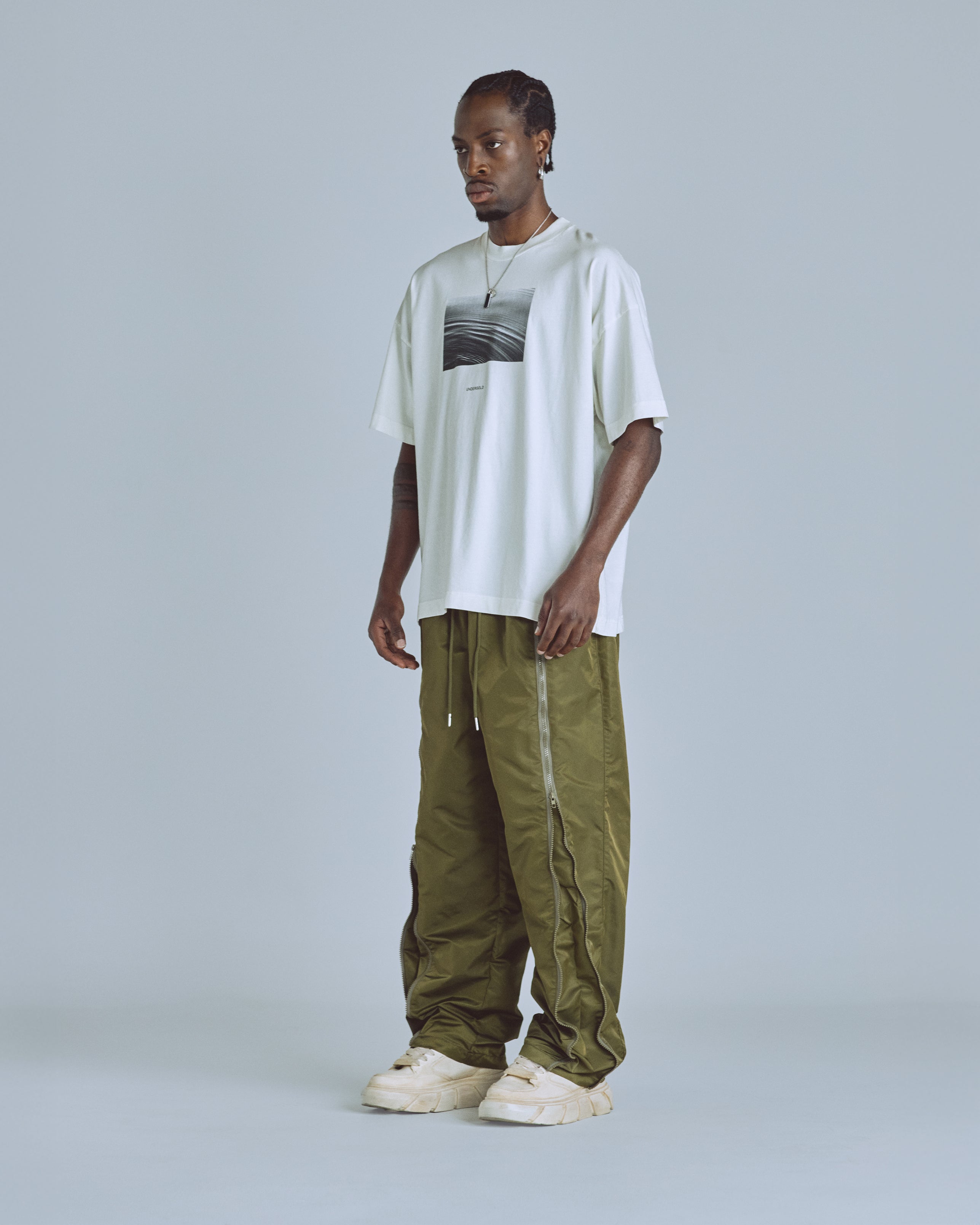 Golden Heritage Drop Tshirt White