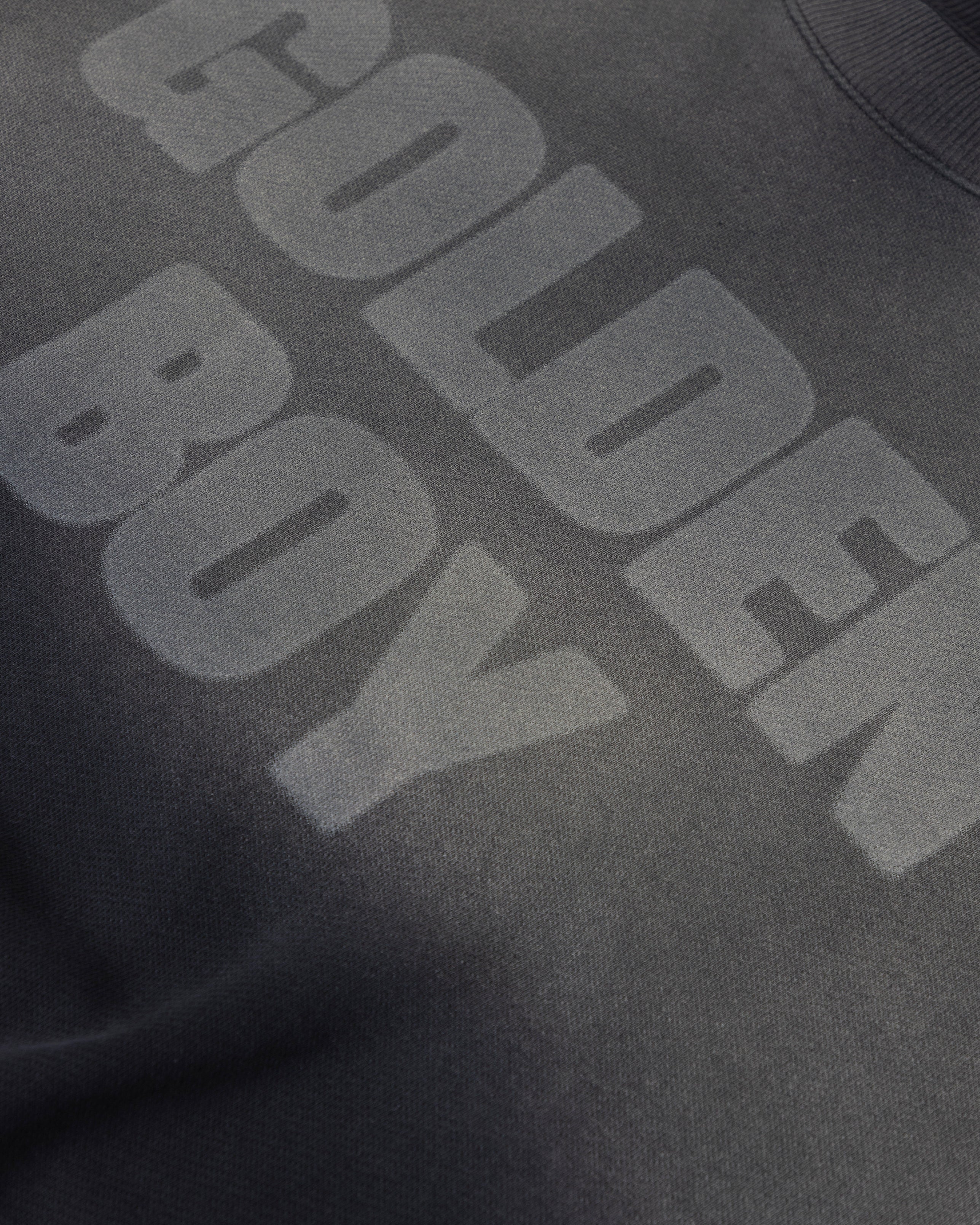 Golden Heritage Golden Boy Boxy Fit Crewneck Faded Black