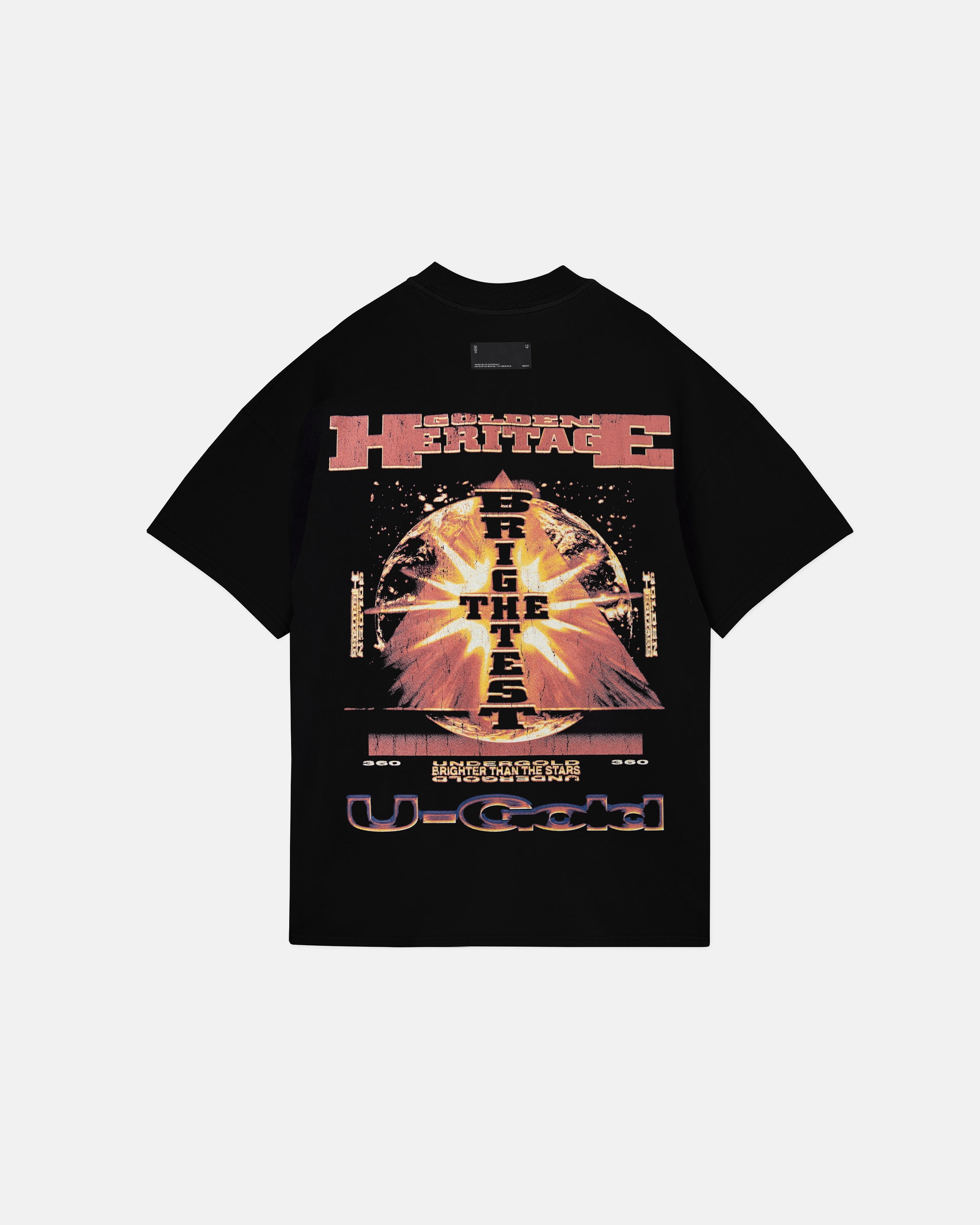 Golden Heritage Starlume Tshirt Black