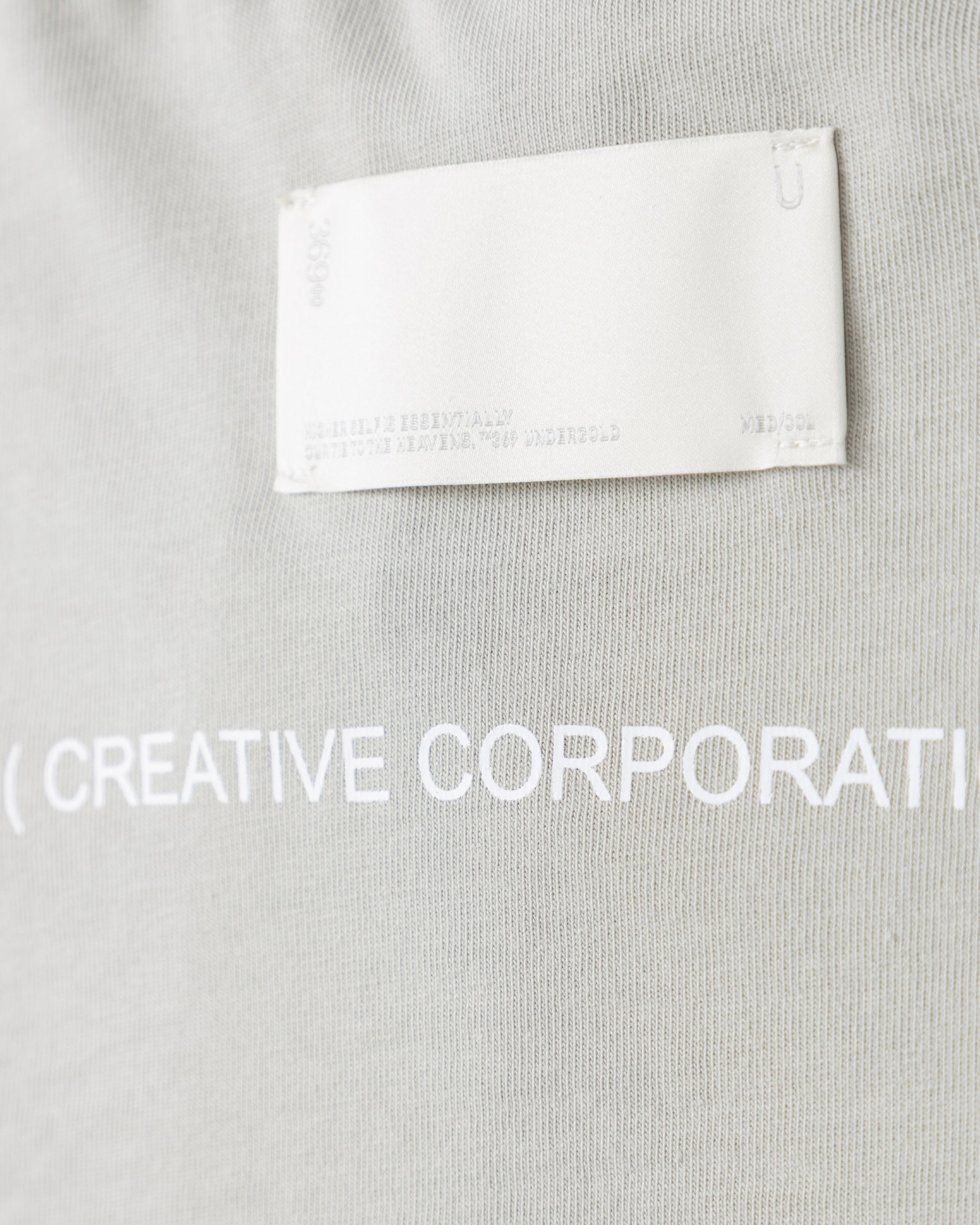 Golden Heritage Undrgld Crop Top Light Gray