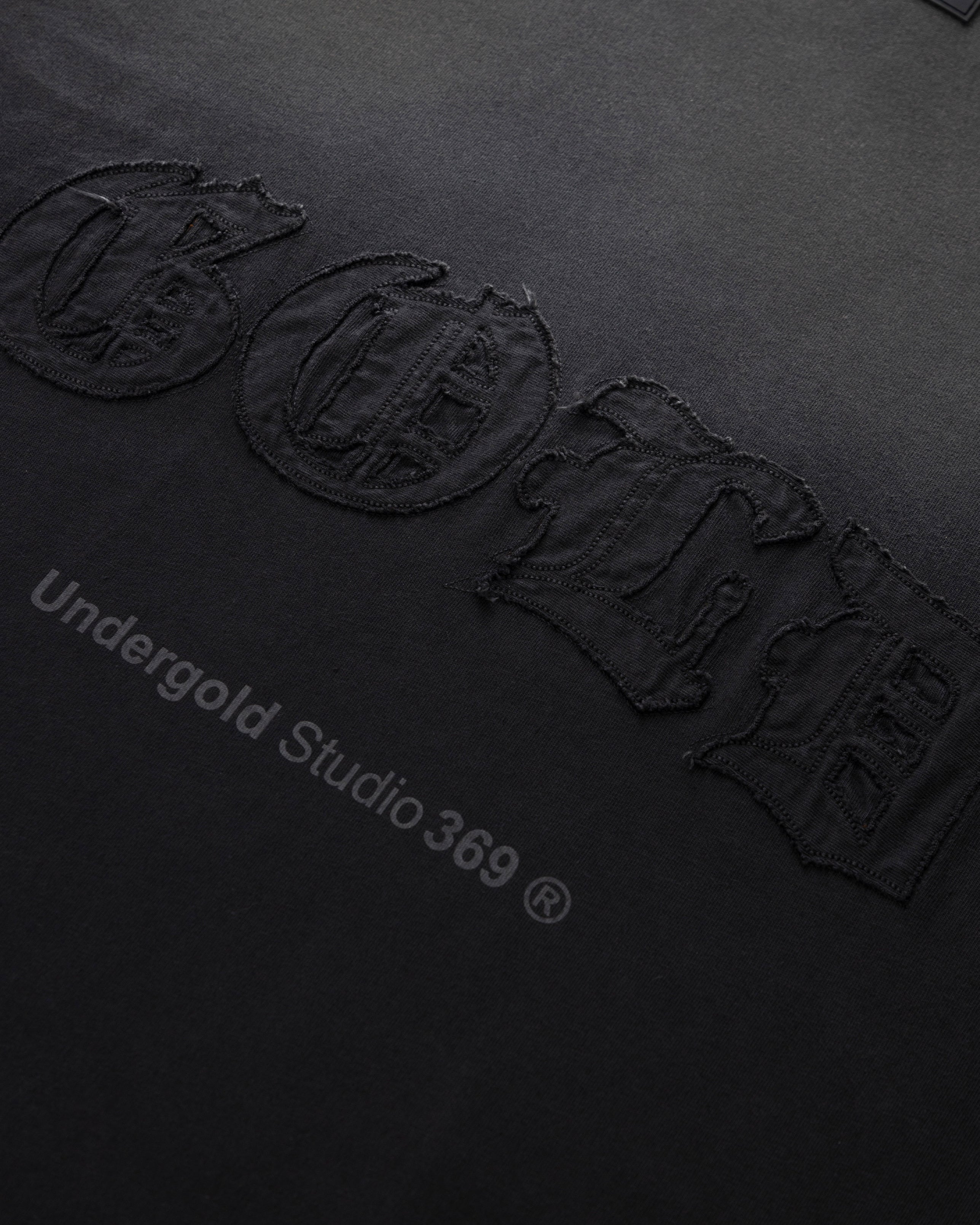 Gratia Plena GOLD Tshirt Faded Black