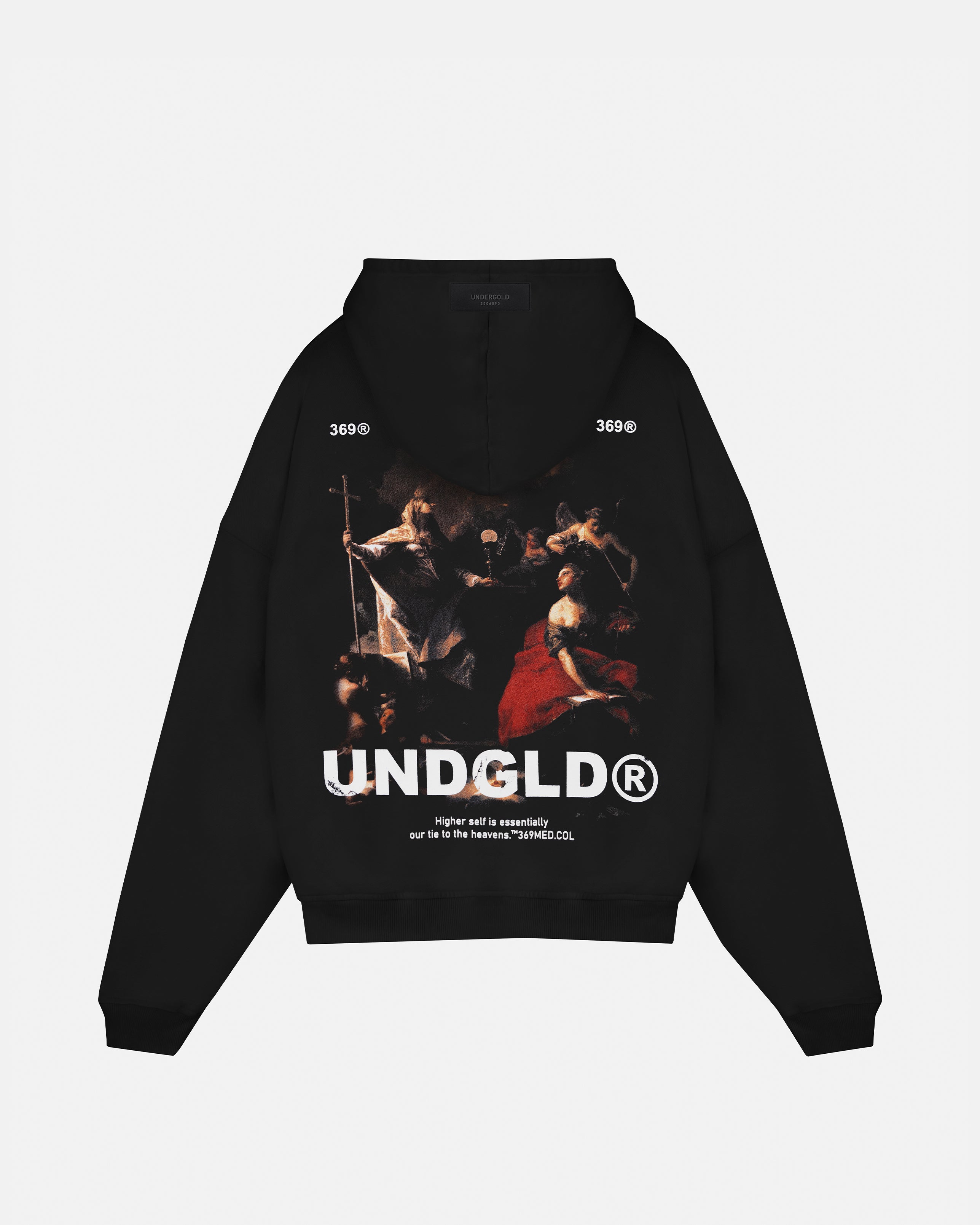 Gratia Plena Holy Fire Hoodie Black