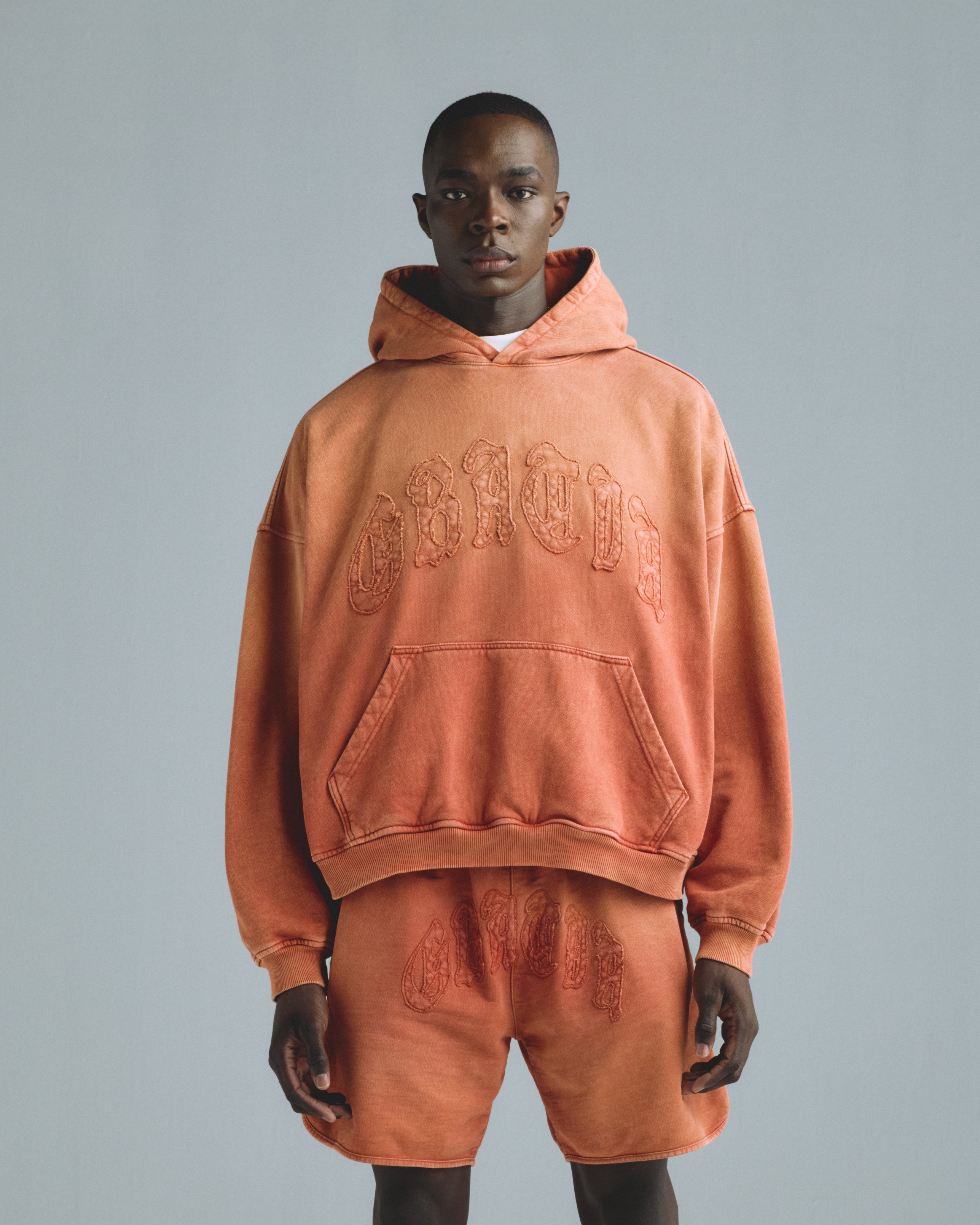 Gratia Plena "Gratia" Hoodie Faded Orange