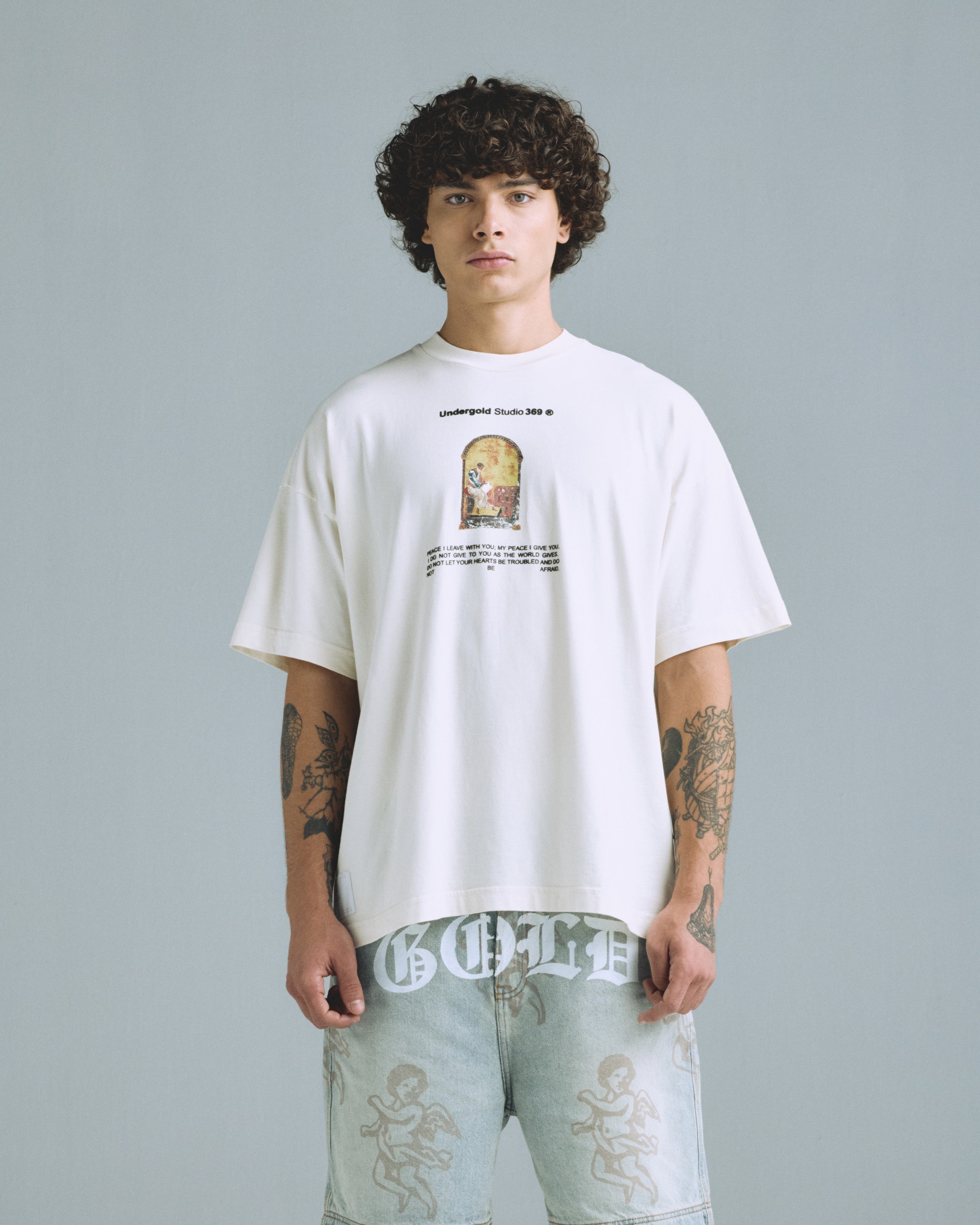 Gratia Plena Saint Matthew Tshirt Cream