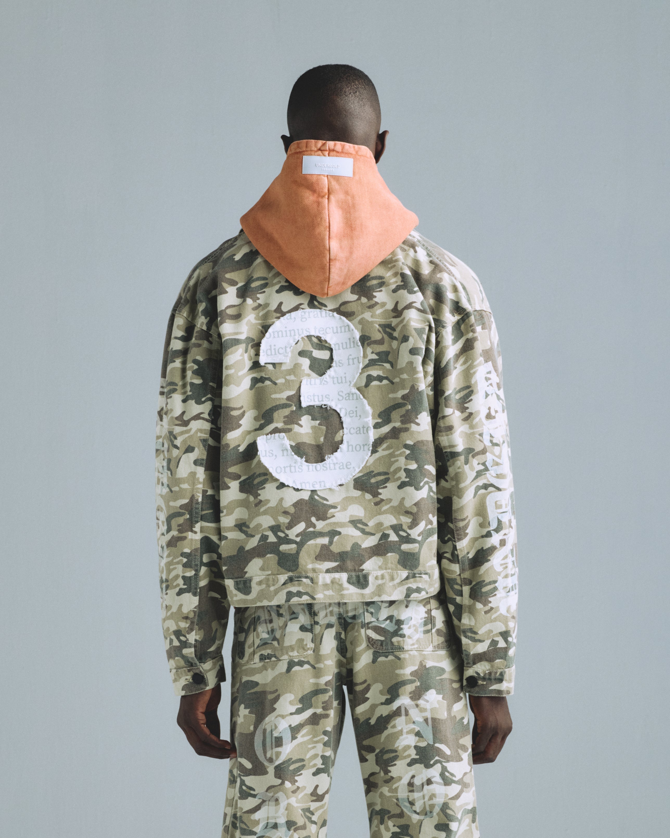Gratia Plena Three Zip Up Jacket Cammo