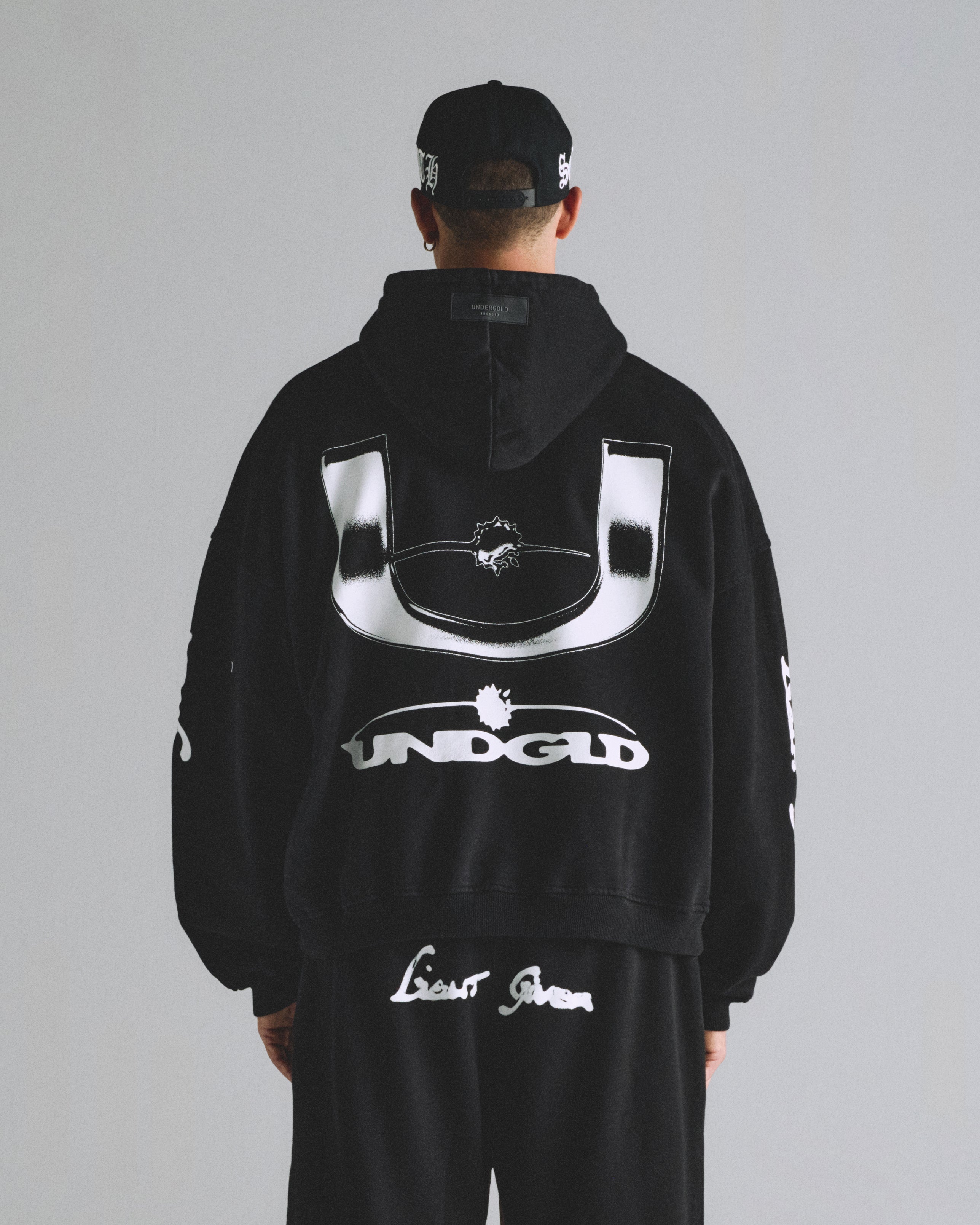 Helios Dazzled Hoodie Black