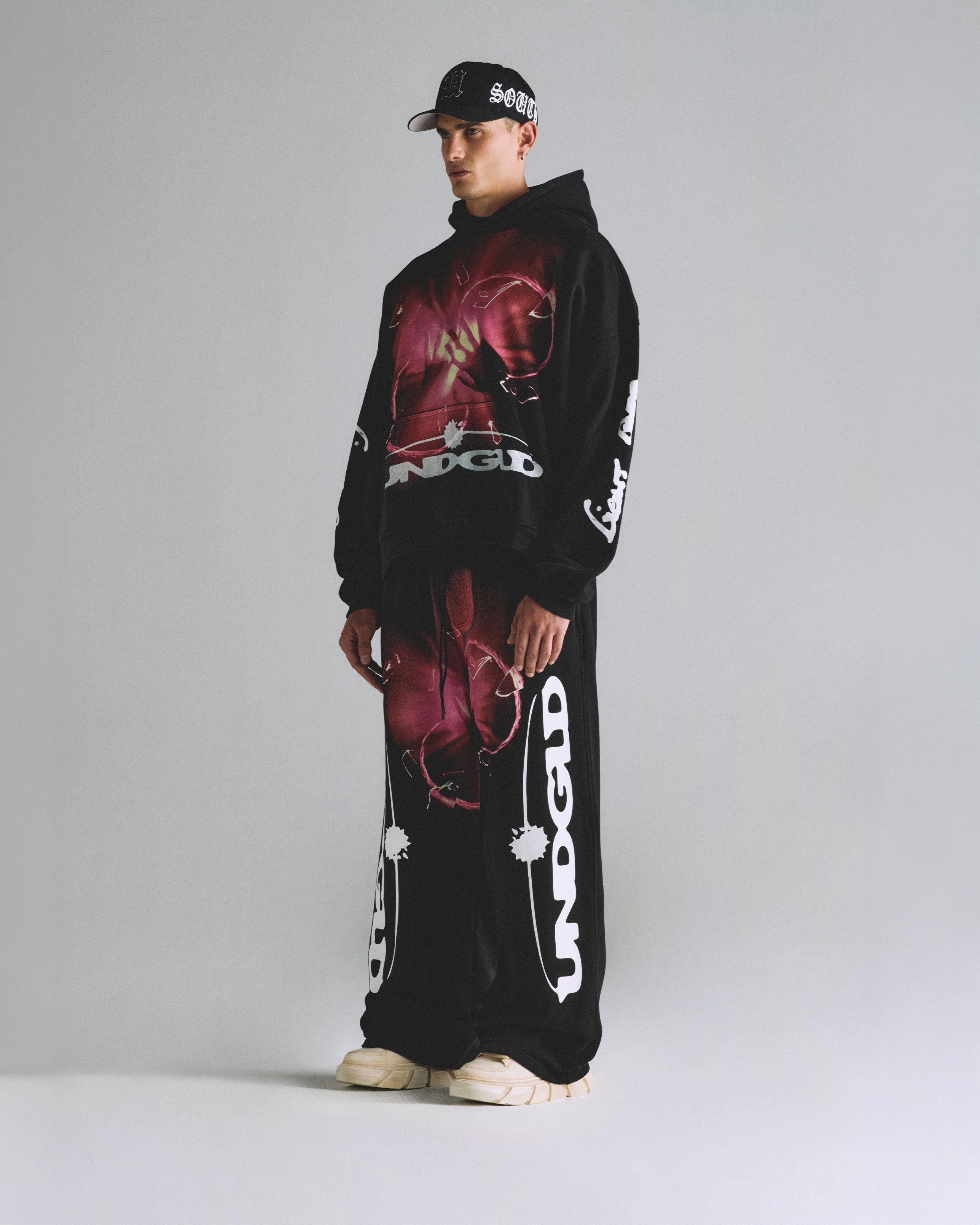 Helios Dazzled Hoodie Black