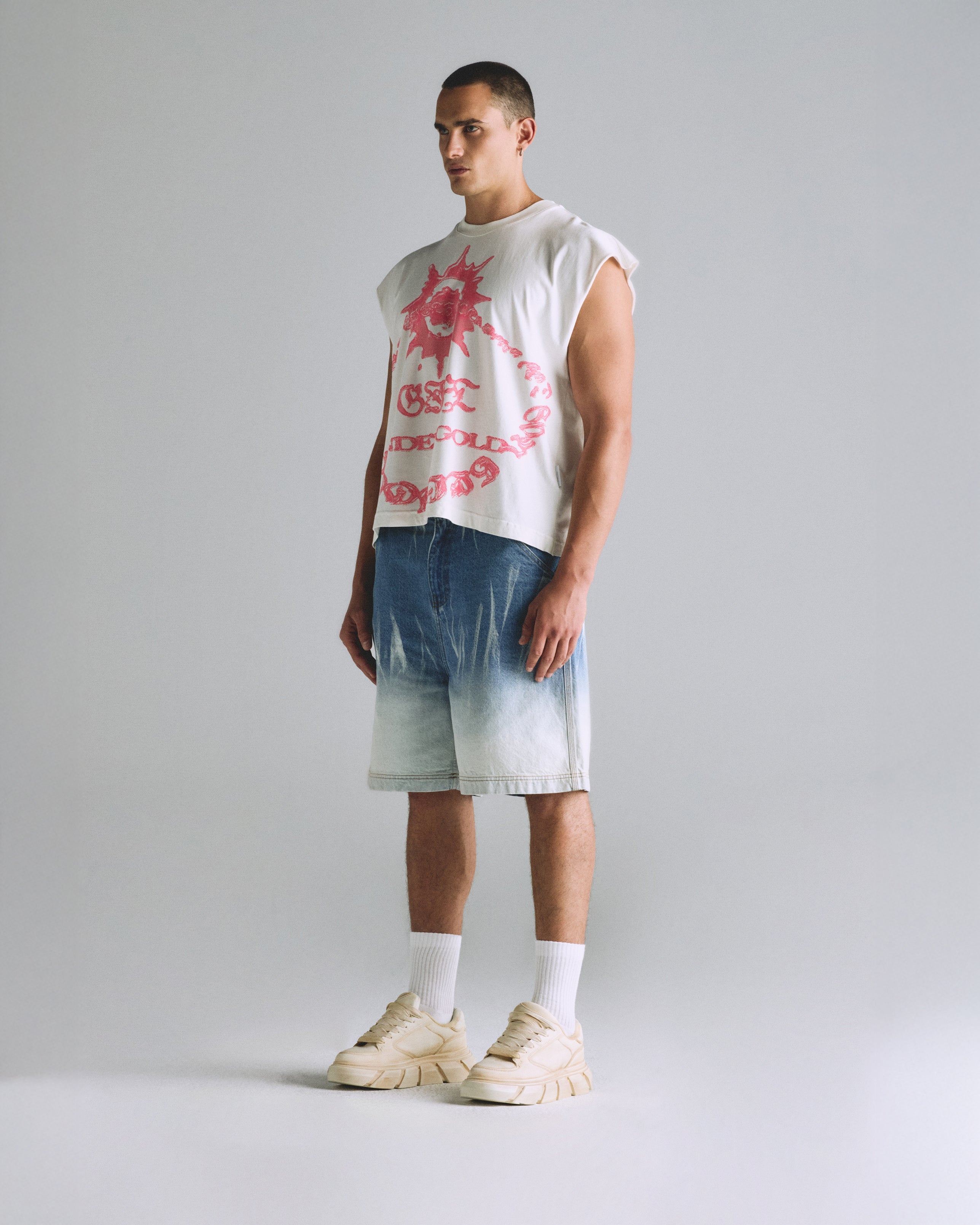 Helios Gift Sleeveless Tshirt White