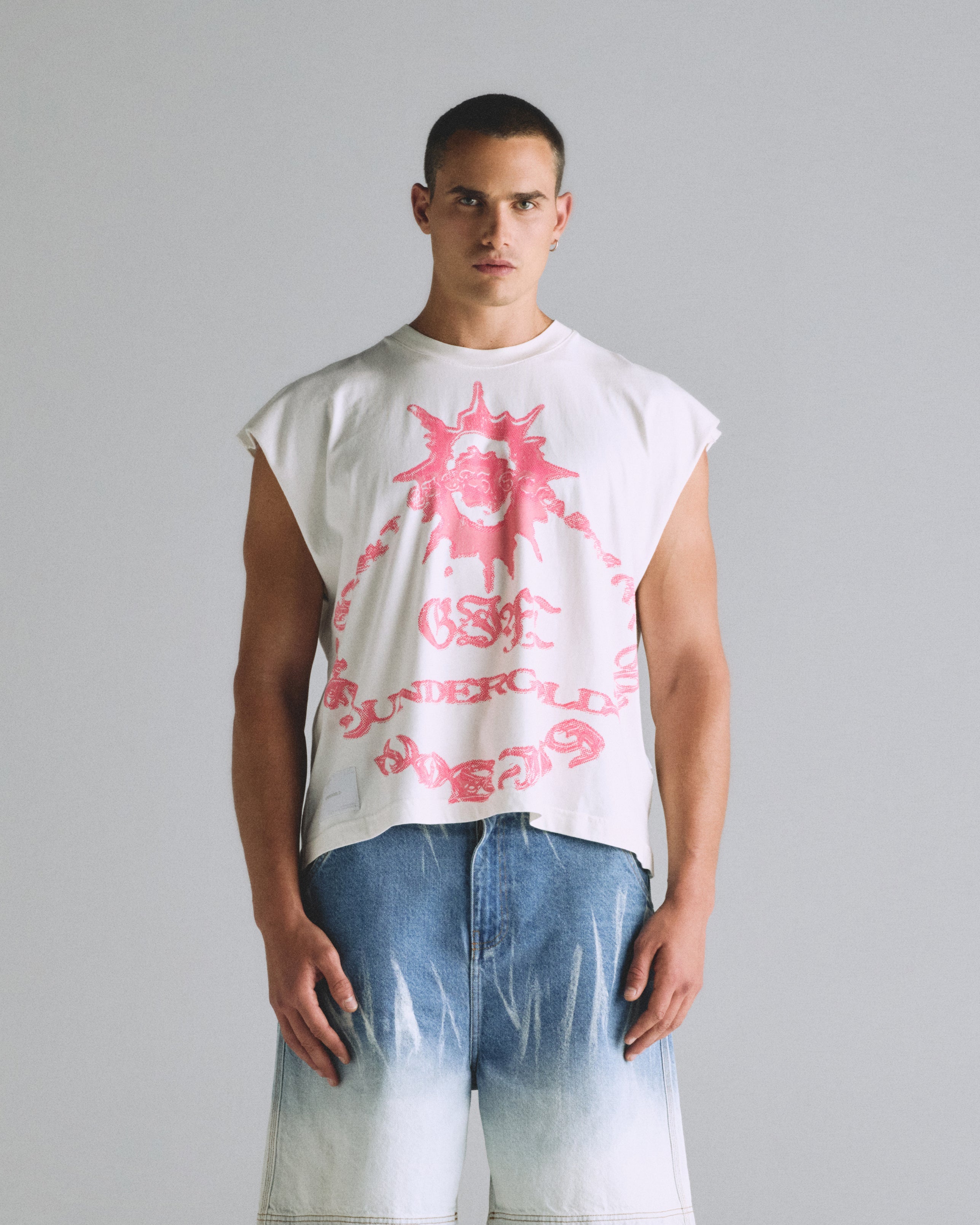 Helios Gift Sleeveless Tshirt White