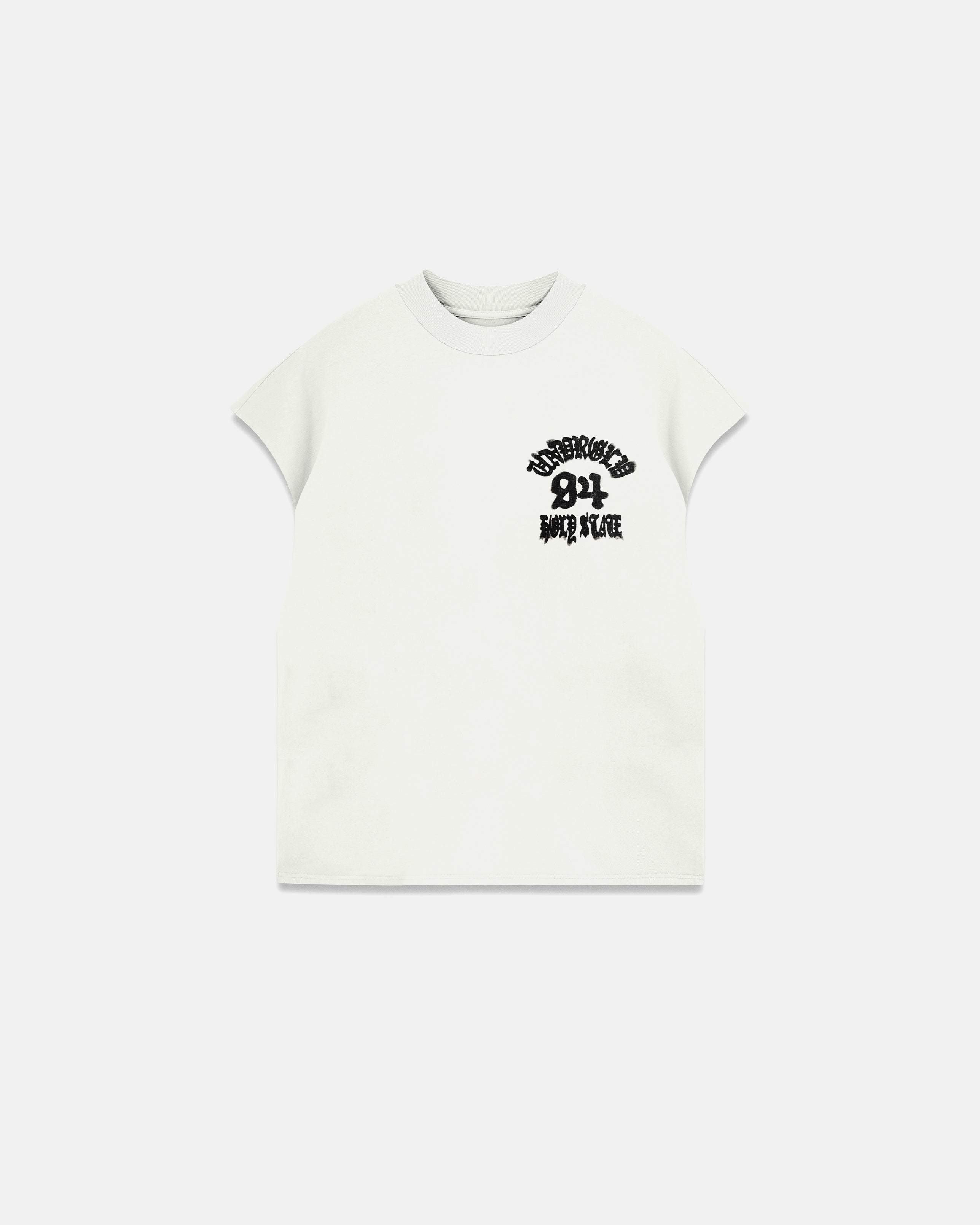 Holy State 94 Sleeveless Tshirt White
