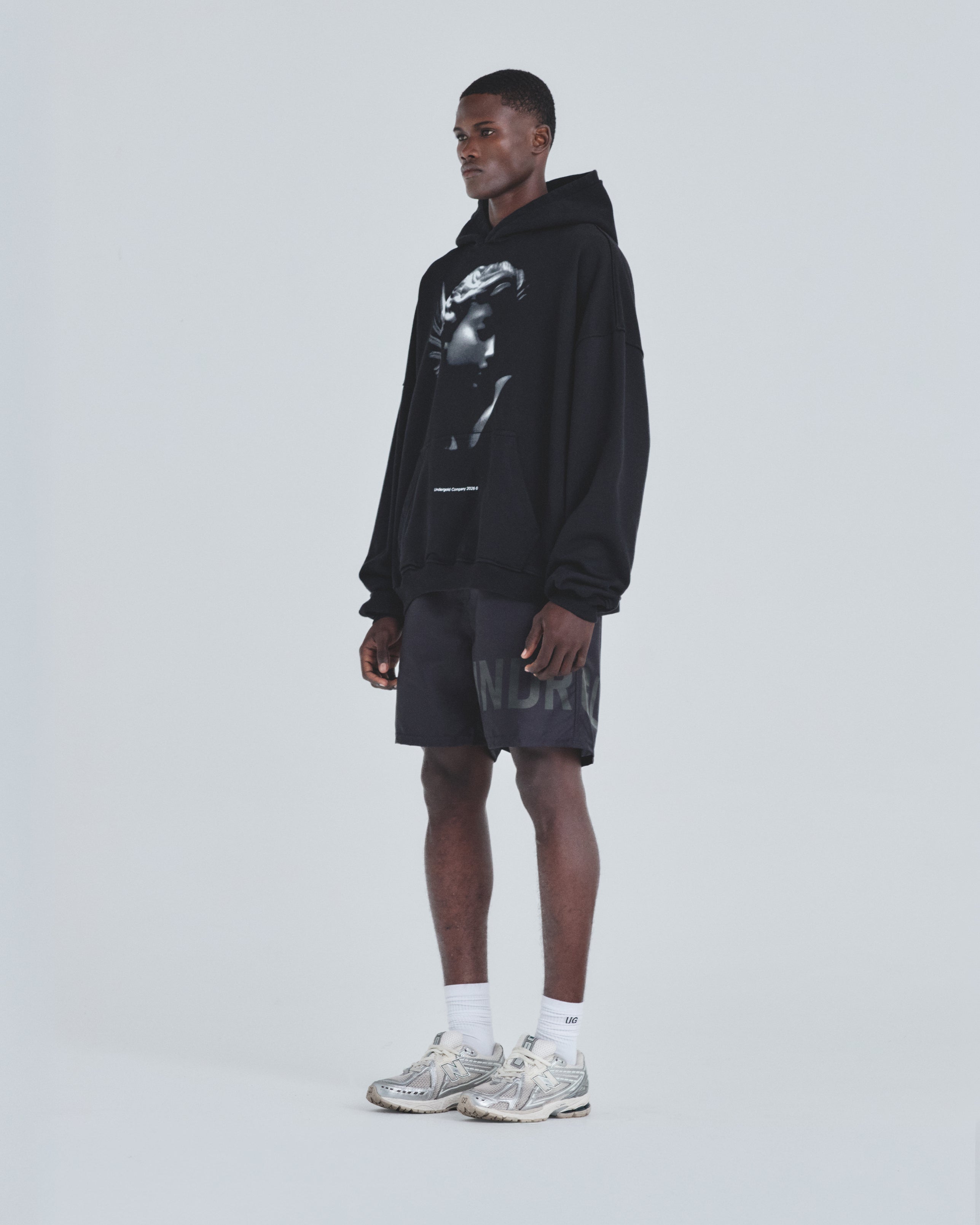 Holy State Angel Hoodie Black
