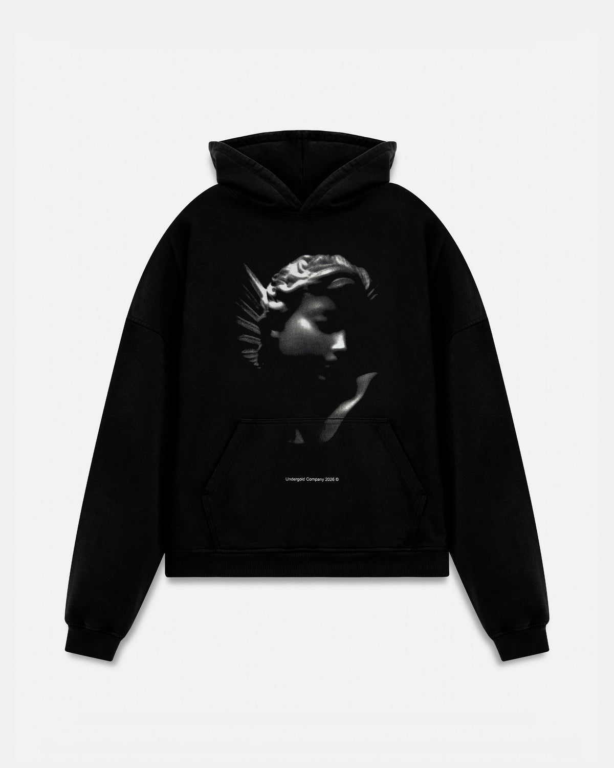 Holy State Angel Hoodie Black