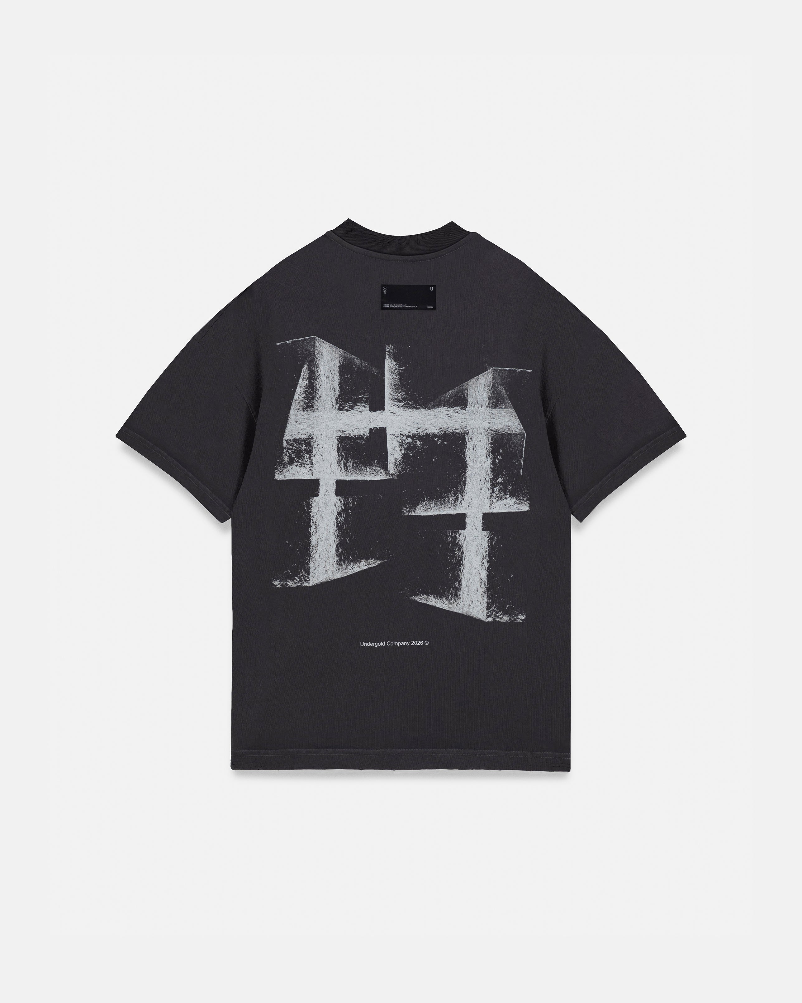 Holy State Inner Structure Tshirt vintage Gray