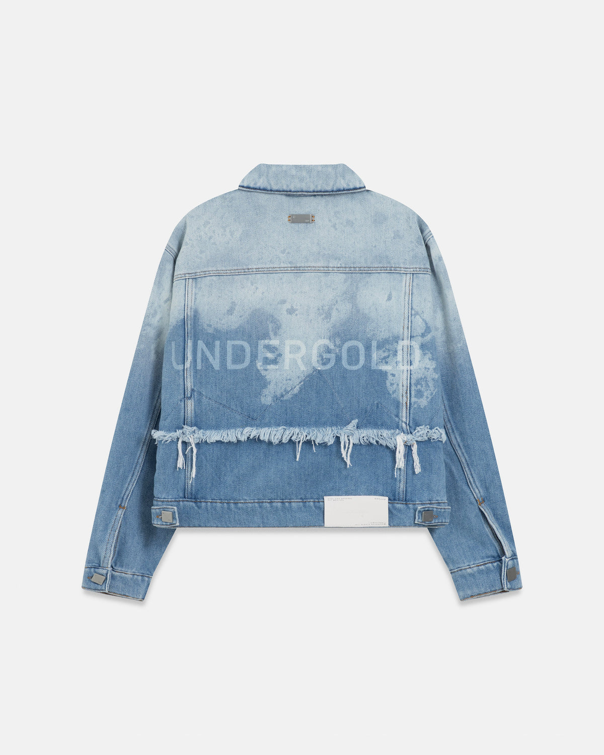 Holy State UNDRGLD Double Destroyed Jacket Blue