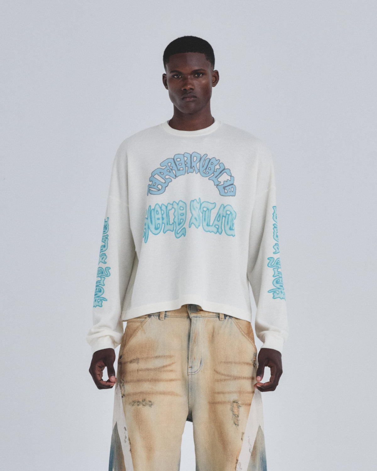 Holy State UNDRGLD Long Sleeve Tshirt White