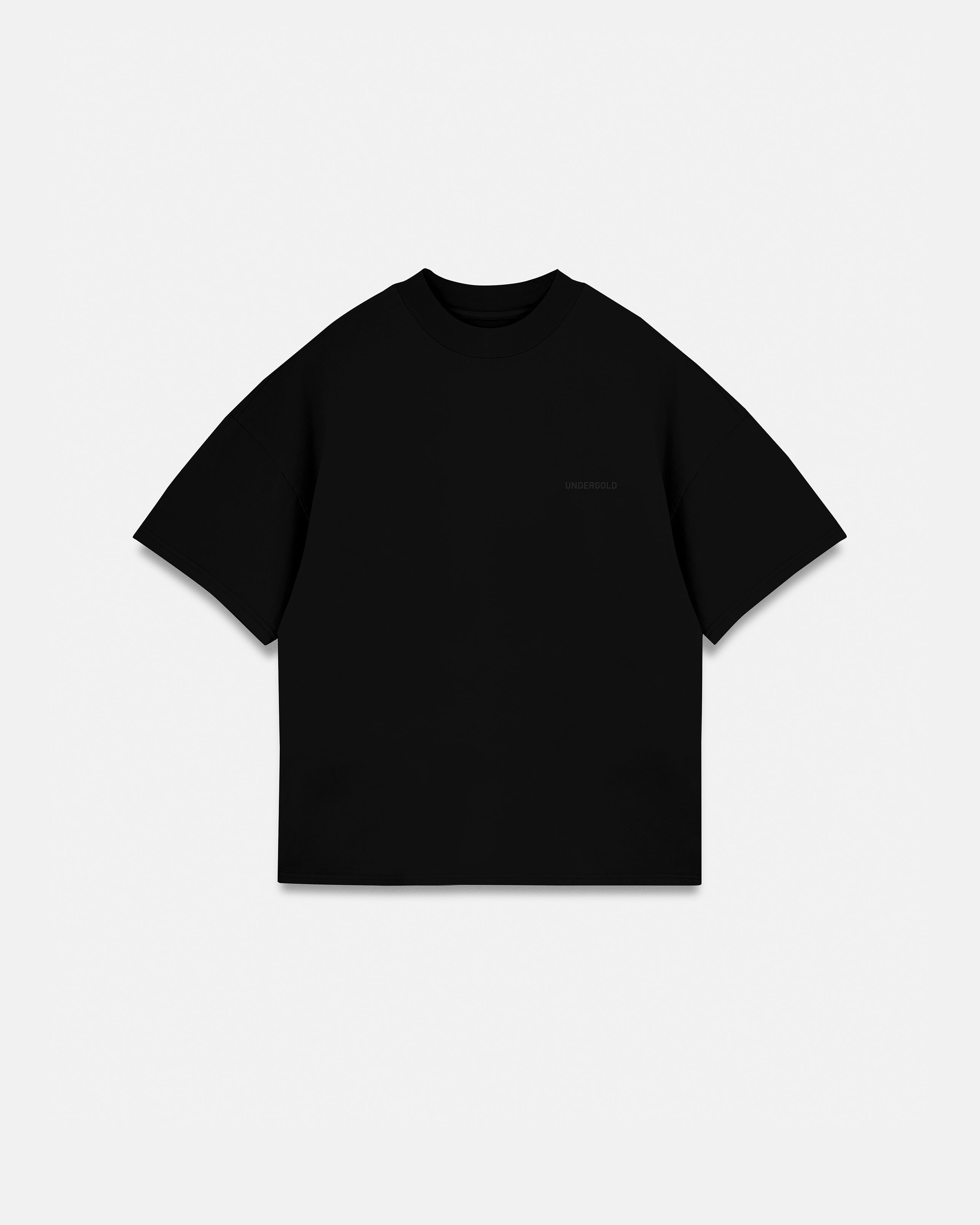 Line Basic Boxy Fit Tshirt Black